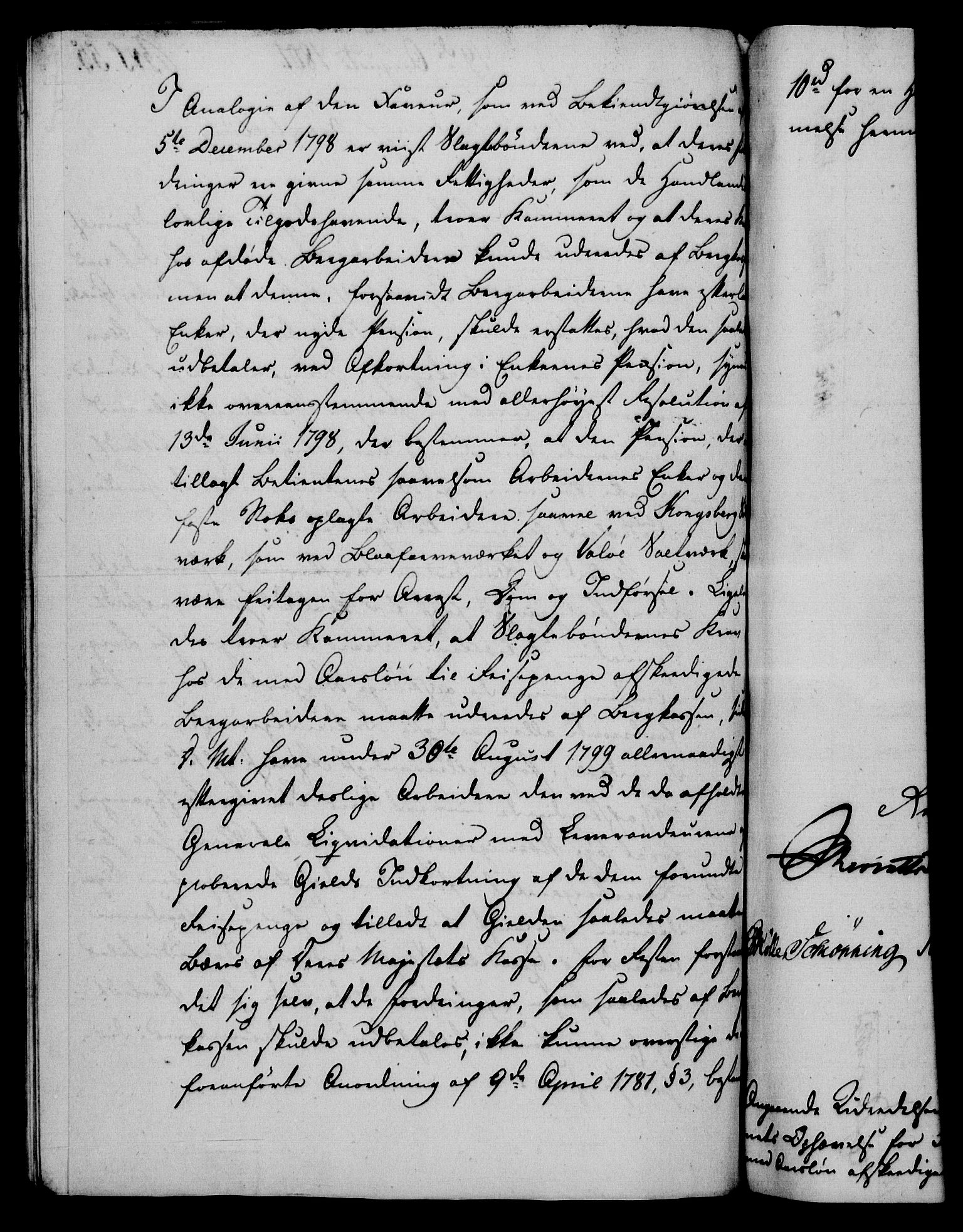 Rentekammeret, Renteskriverkontorene, AV/RA-EA-3115/M/Mf/Mfb/L0005: Relasjons- og resolusjonsprotokoll med register (merket RK 54.11), 1801-1802