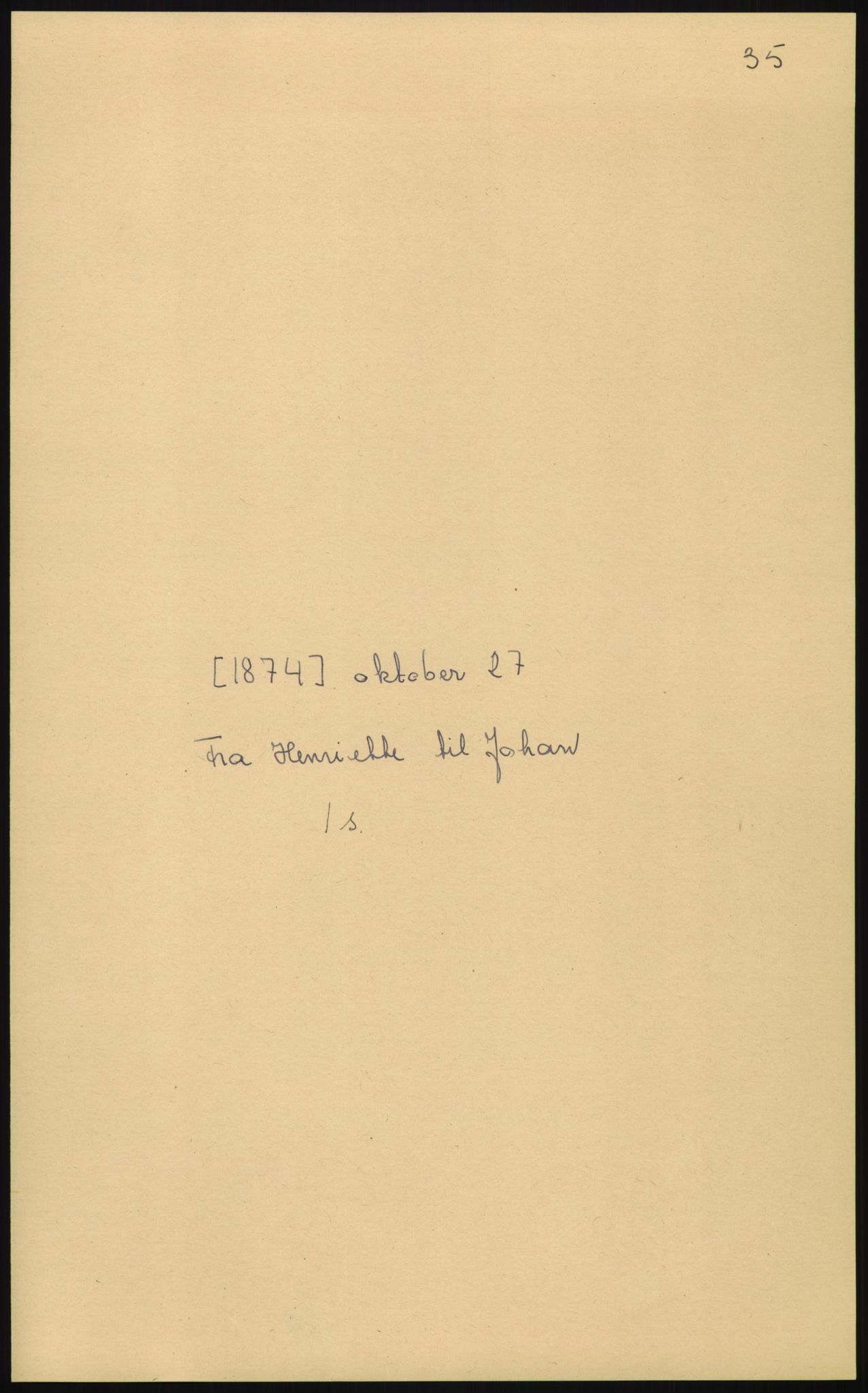 Samlinger til kildeutgivelse, Amerikabrevene, AV/RA-EA-4057/F/L0008: Innlån fra Hedmark: Gamkind - Semmingsen, 1838-1914, p. 325