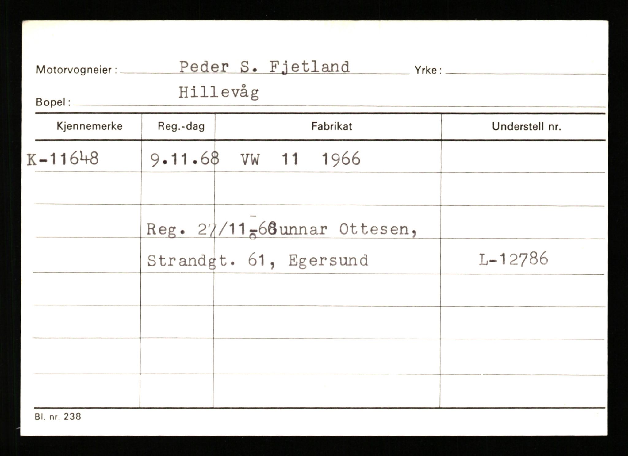 Stavanger trafikkstasjon, AV/SAST-A-101942/0/G/L0003: Registreringsnummer: 10466 - 15496, 1930-1971, p. 1207