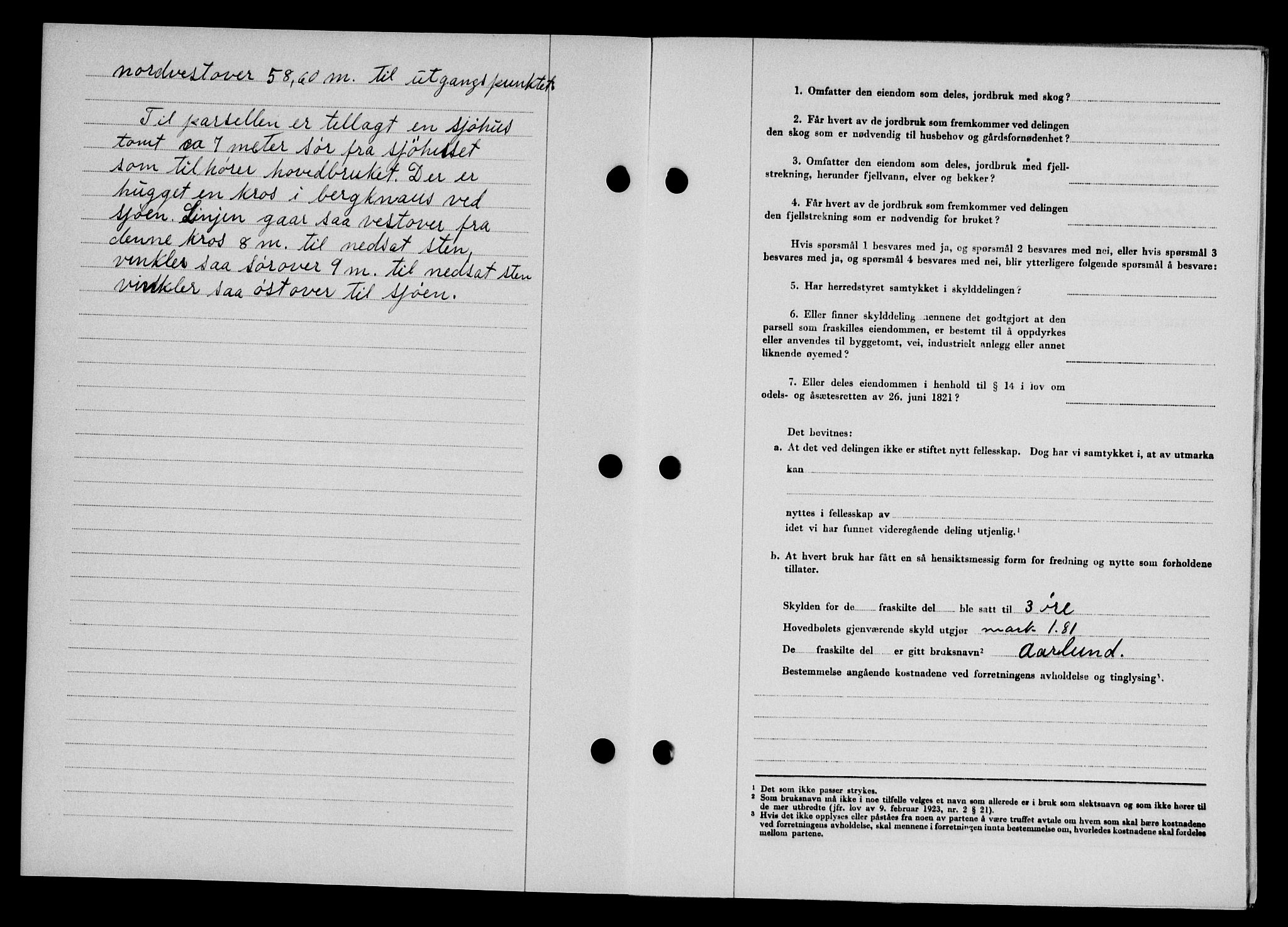 Karmsund sorenskriveri, SAST/A-100311/01/II/IIB/L0101: Mortgage book no. 81A, 1950-1951, Diary no: : 3083/1950