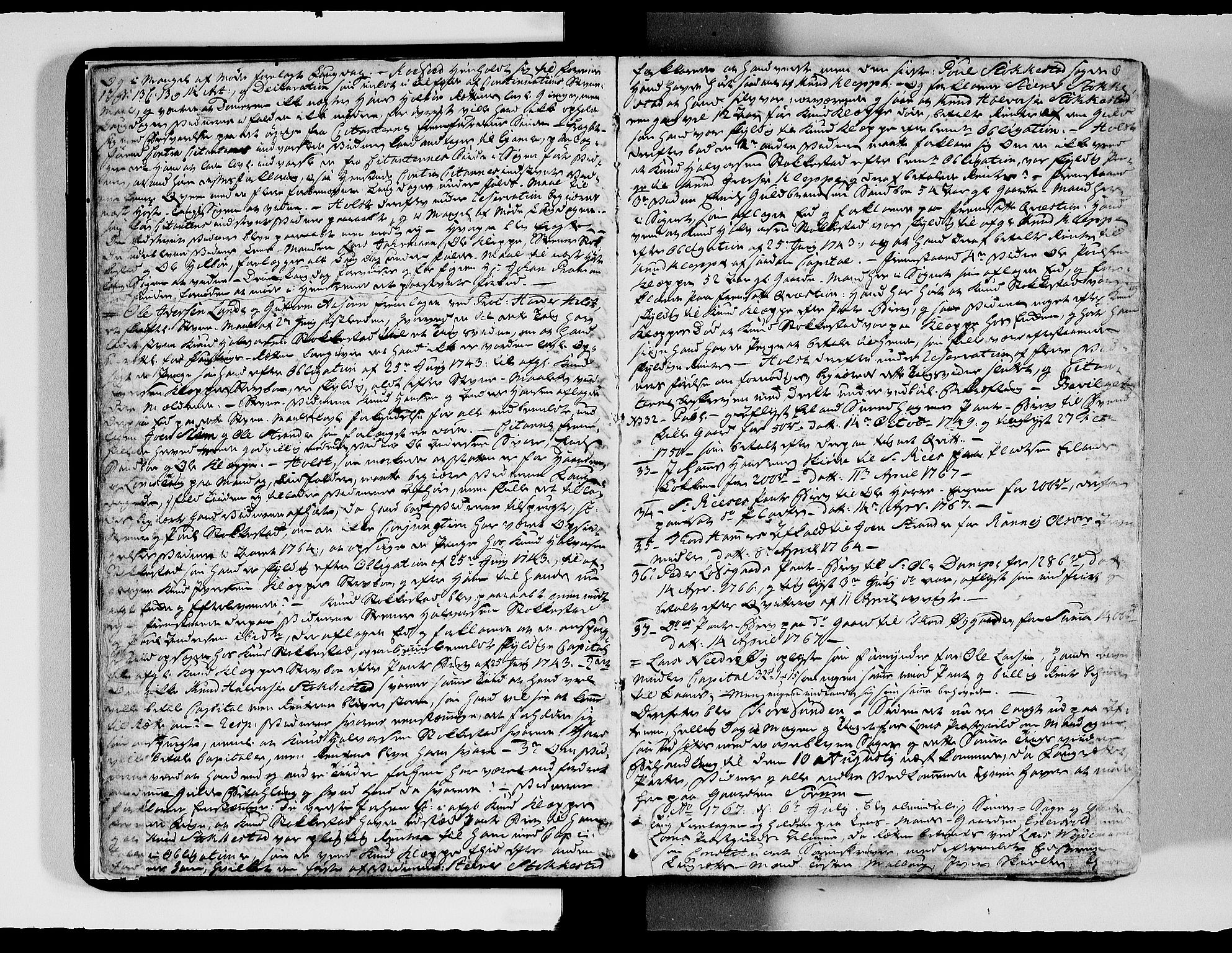 Nord-Gudbrandsdal tingrett, AV/SAH-TING-002/G/Gb/L0010: Tingbok, 1767-1772, p. 7b-8a