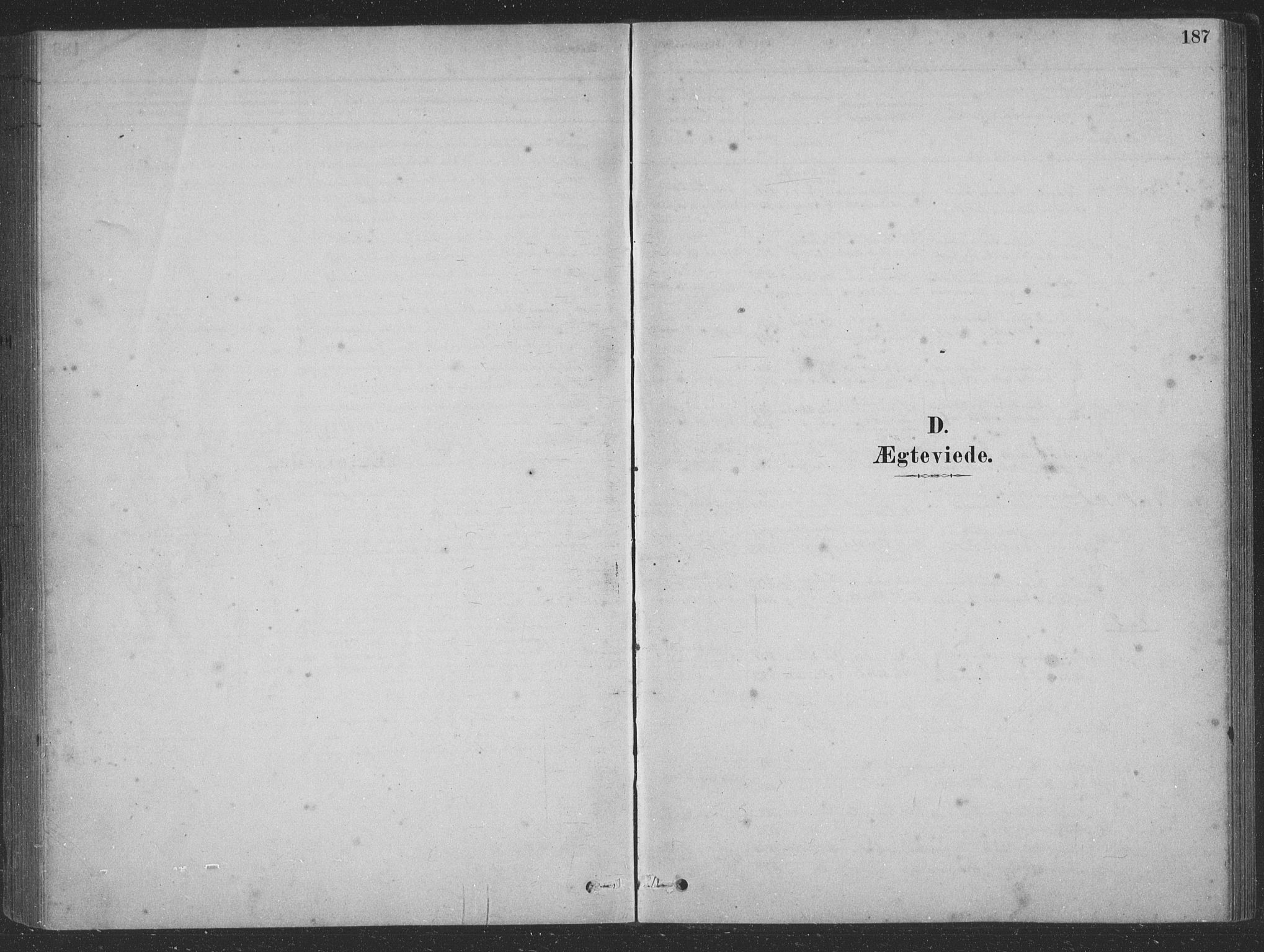 Vaksdal Sokneprestembete, SAB/A-78901/H/Hab: Parish register (copy) no. D 1, 1878-1939, p. 187