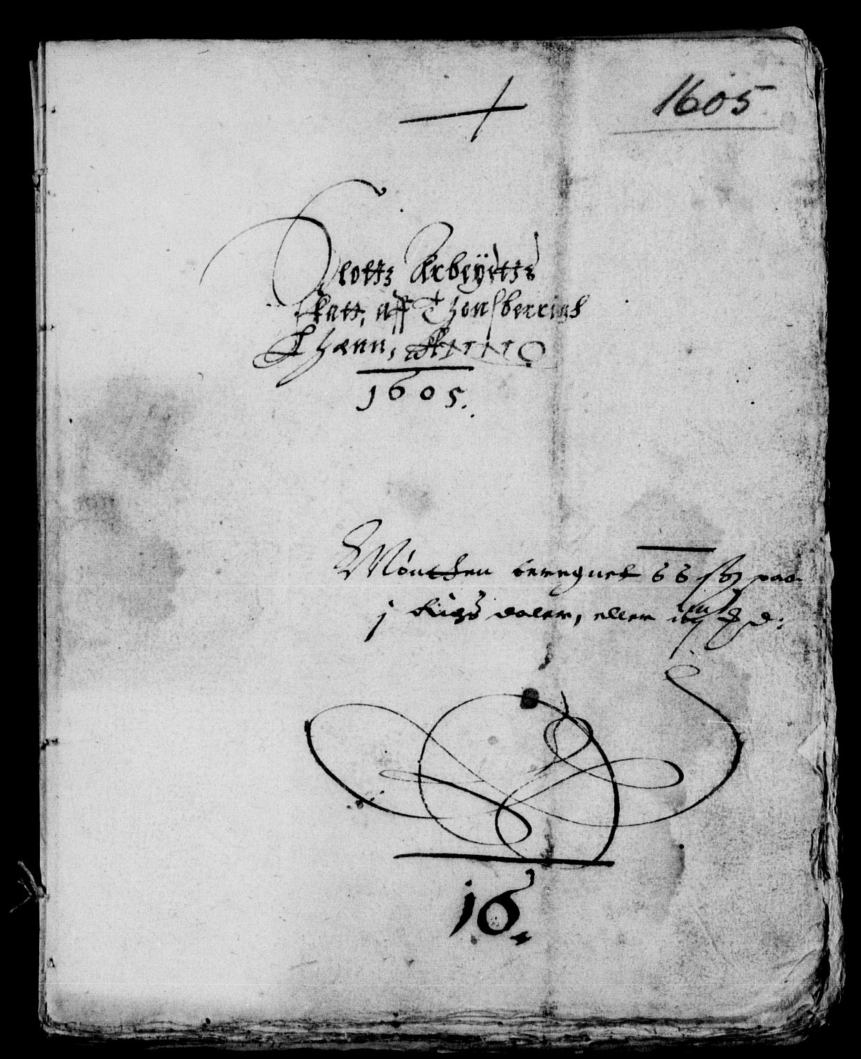 Rentekammeret inntil 1814, Reviderte regnskaper, Lensregnskaper, RA/EA-5023/R/Rb/Rba/L0021: Akershus len, 1605-1606