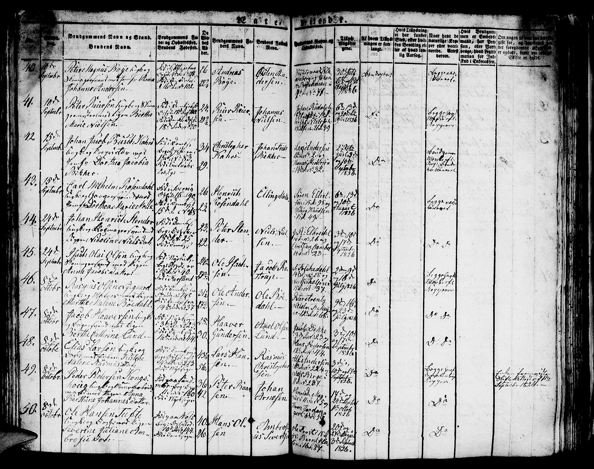 Domkirken sokneprestembete, AV/SAB-A-74801/H/Hab/L0002: Parish register (copy) no. A 2, 1821-1839, p. 409