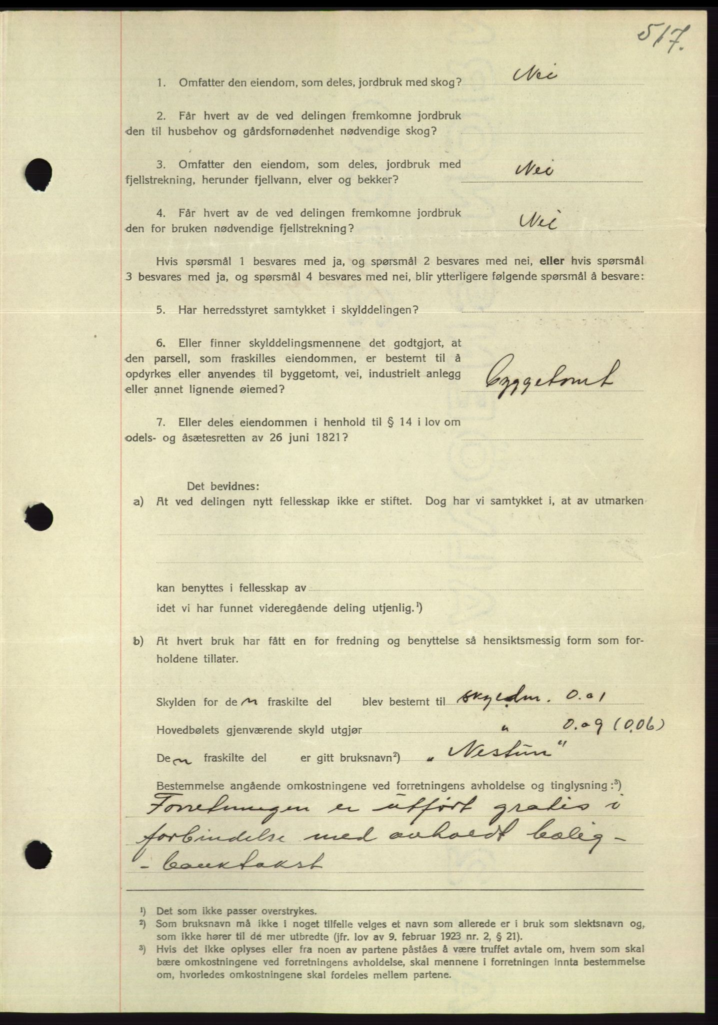 Søre Sunnmøre sorenskriveri, SAT/A-4122/1/2/2C/L0062: Mortgage book no. 56, 1936-1937, Diary no: : 454/1937