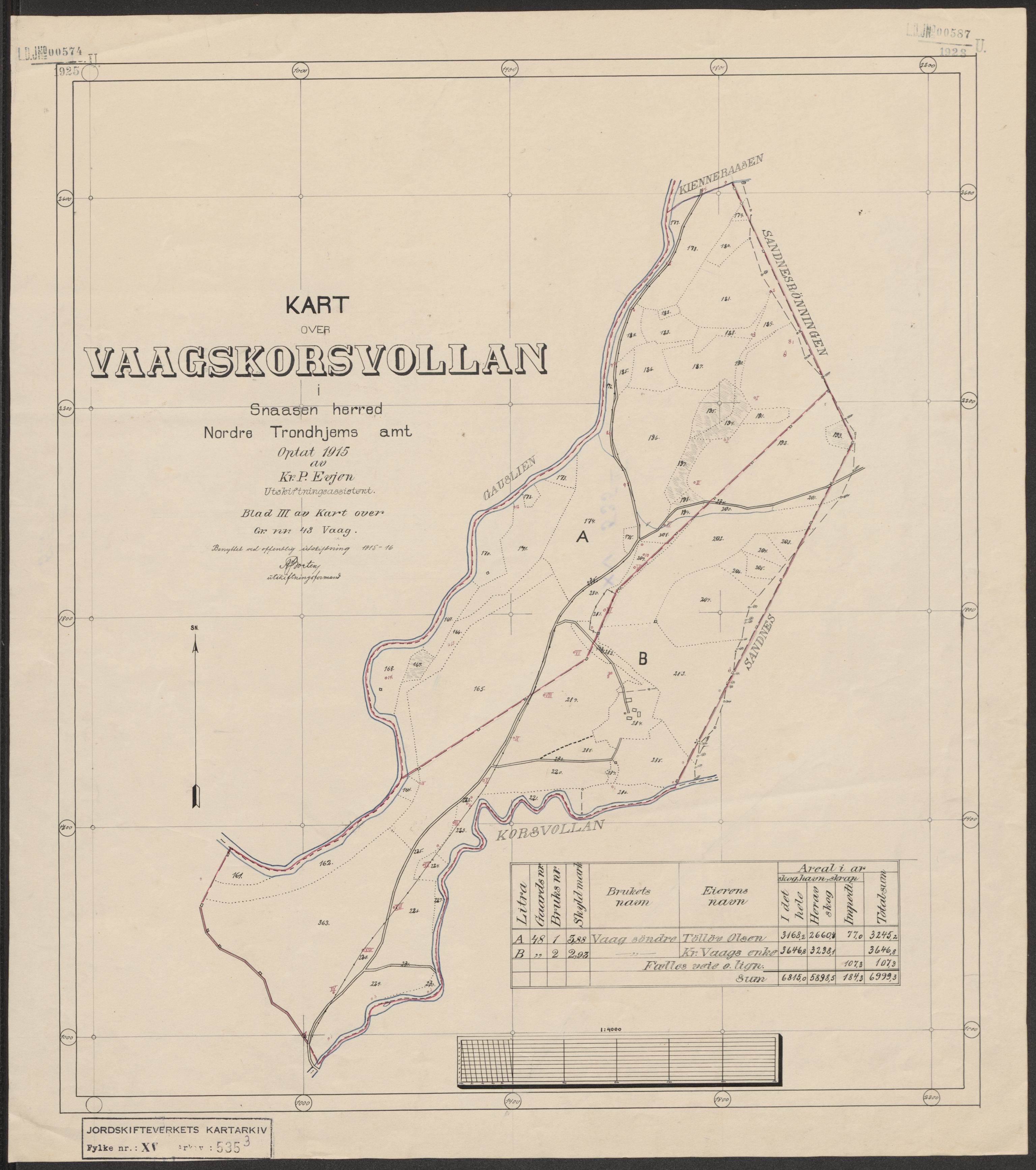 Jordskifteverkets kartarkiv, RA/S-3929/T, 1859-1988, p. 677