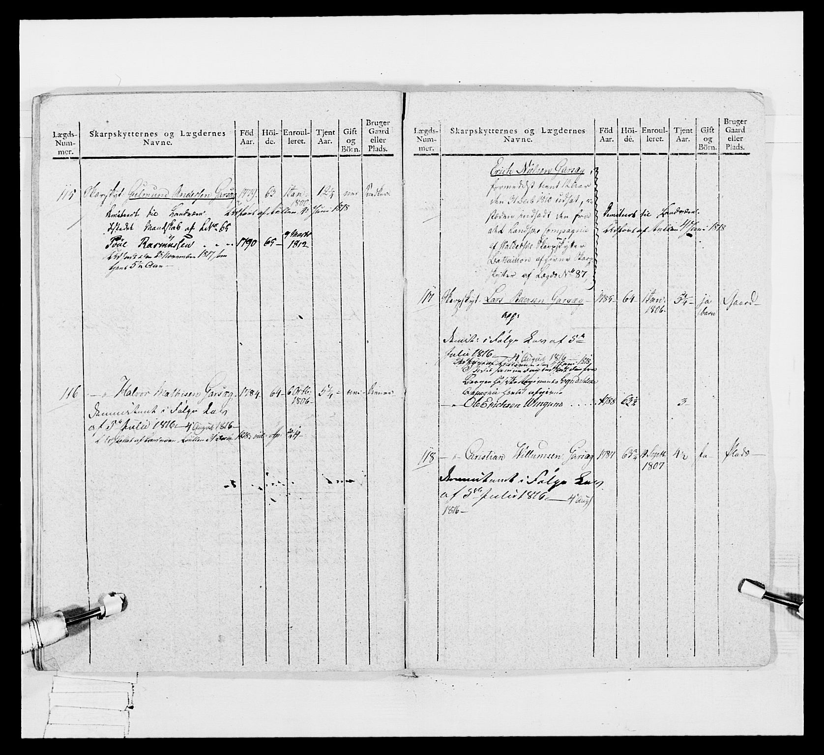 Generalitets- og kommissariatskollegiet, Det kongelige norske kommissariatskollegium, AV/RA-EA-5420/E/Eh/L0048: Akershusiske skarpskytterregiment, 1812, p. 39