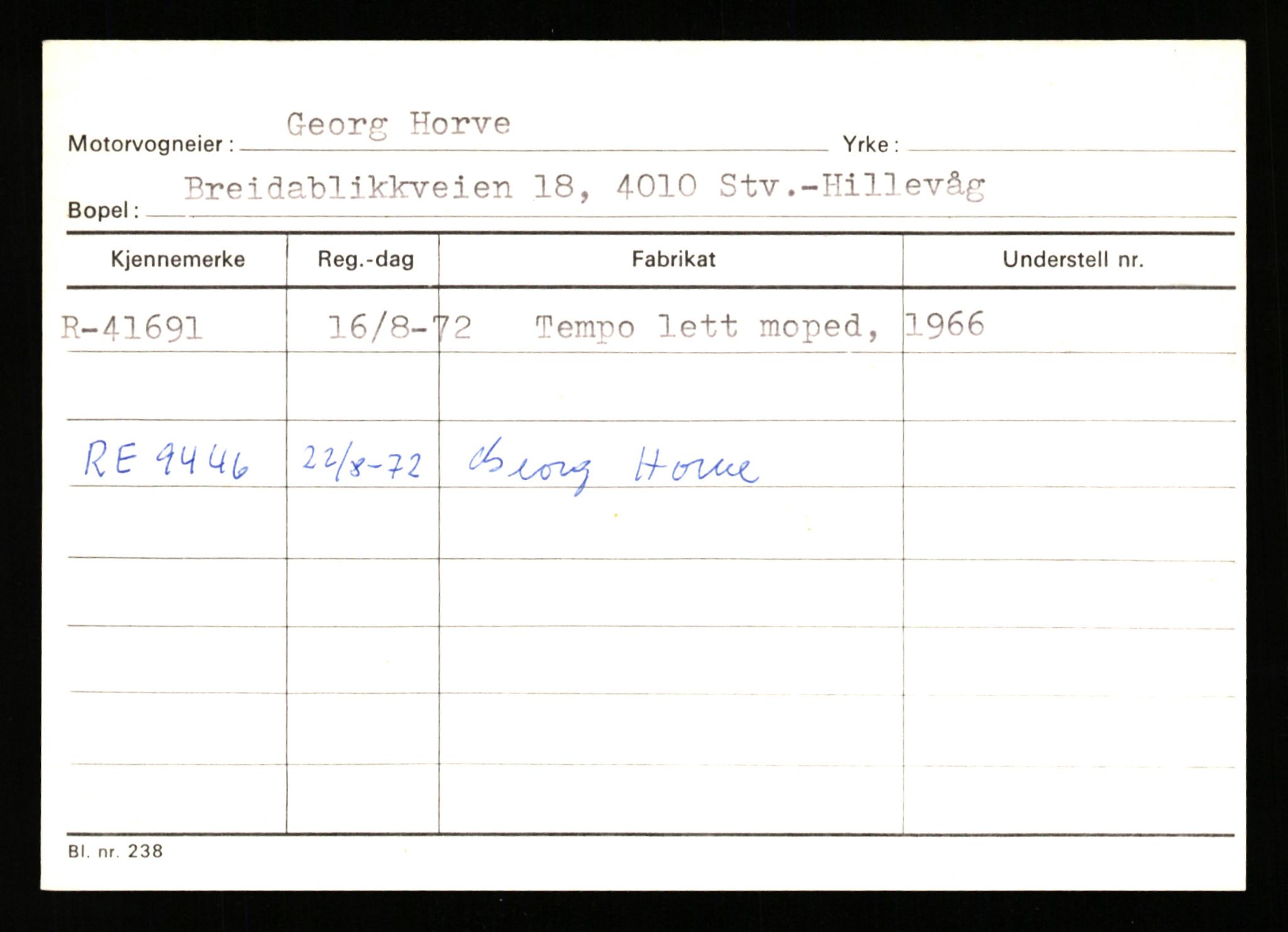 Stavanger trafikkstasjon, AV/SAST-A-101942/0/G/L0006: Registreringsnummer: 34250 - 49007, 1930-1971, p. 1989