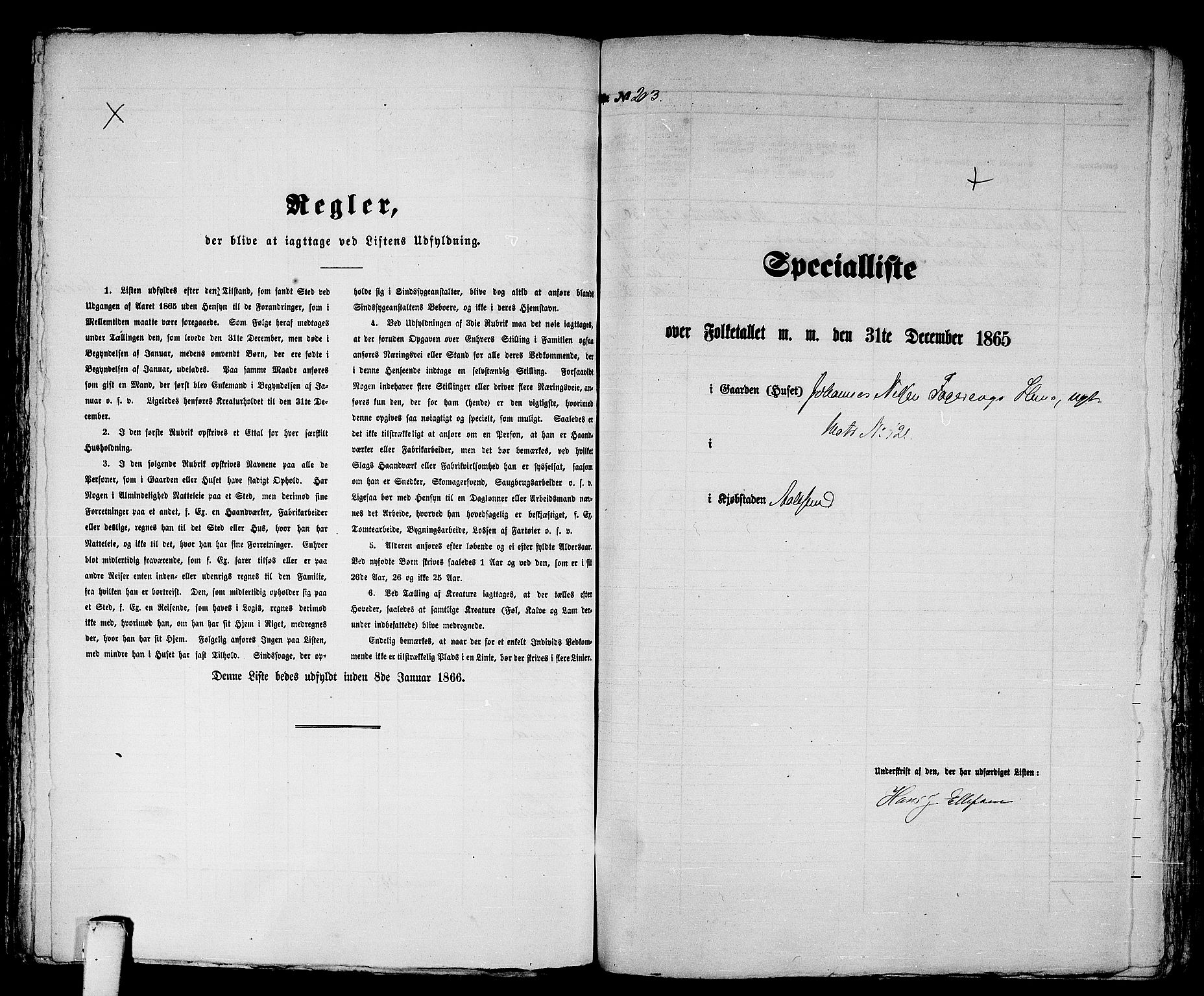 RA, 1865 census for Ålesund, 1865, p. 427