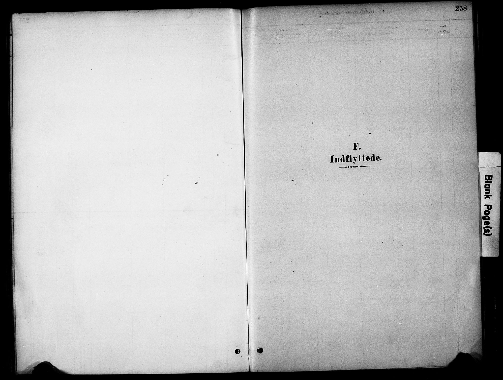SAH, Tynset prestekontor, SAH/PREST-058Parish register (copy) no. 6, 1880-1899, p. 258