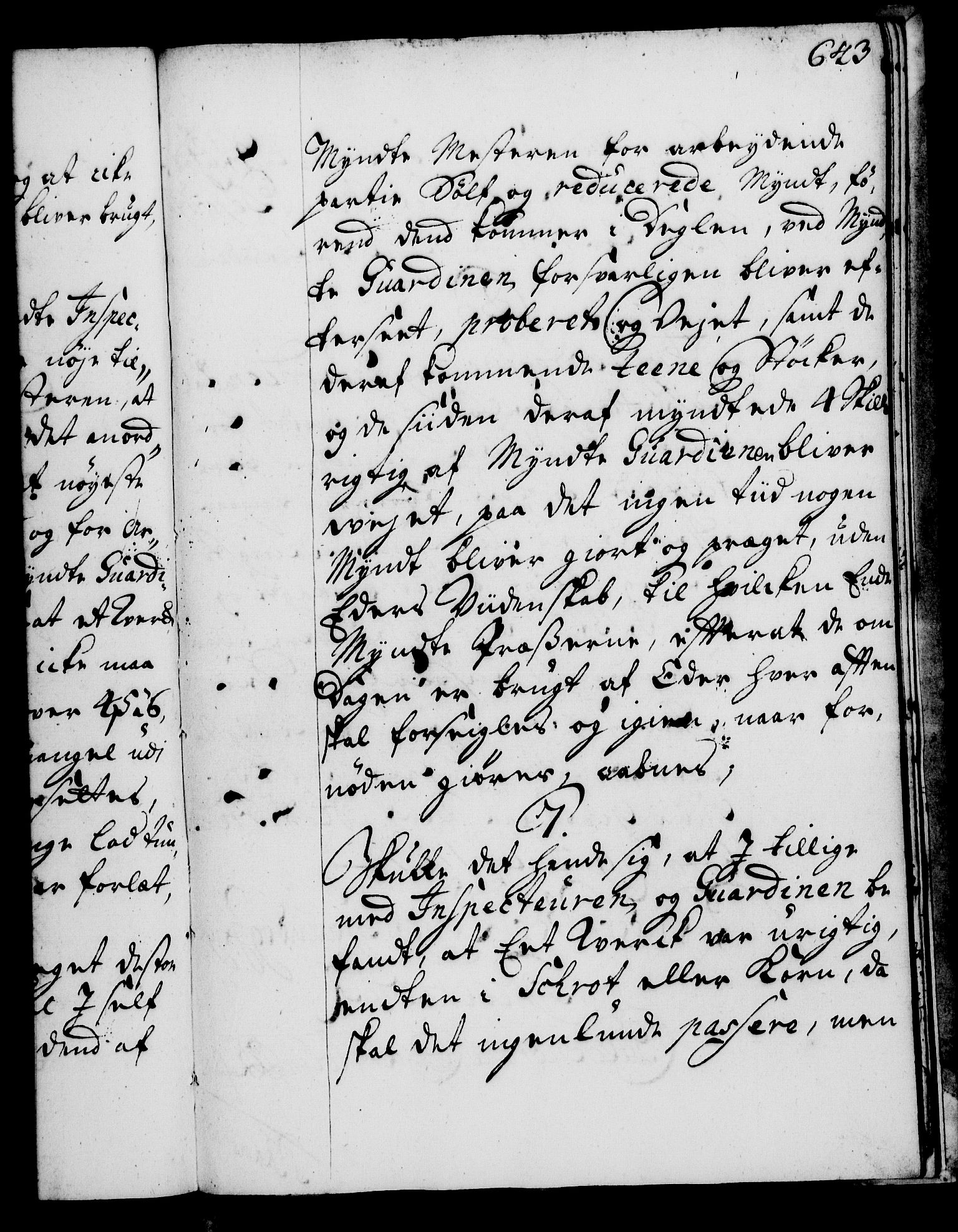 Rentekammeret, Kammerkanselliet, AV/RA-EA-3111/G/Gg/Gga/L0002: Norsk ekspedisjonsprotokoll med register (merket RK 53.2), 1723-1727, p. 643