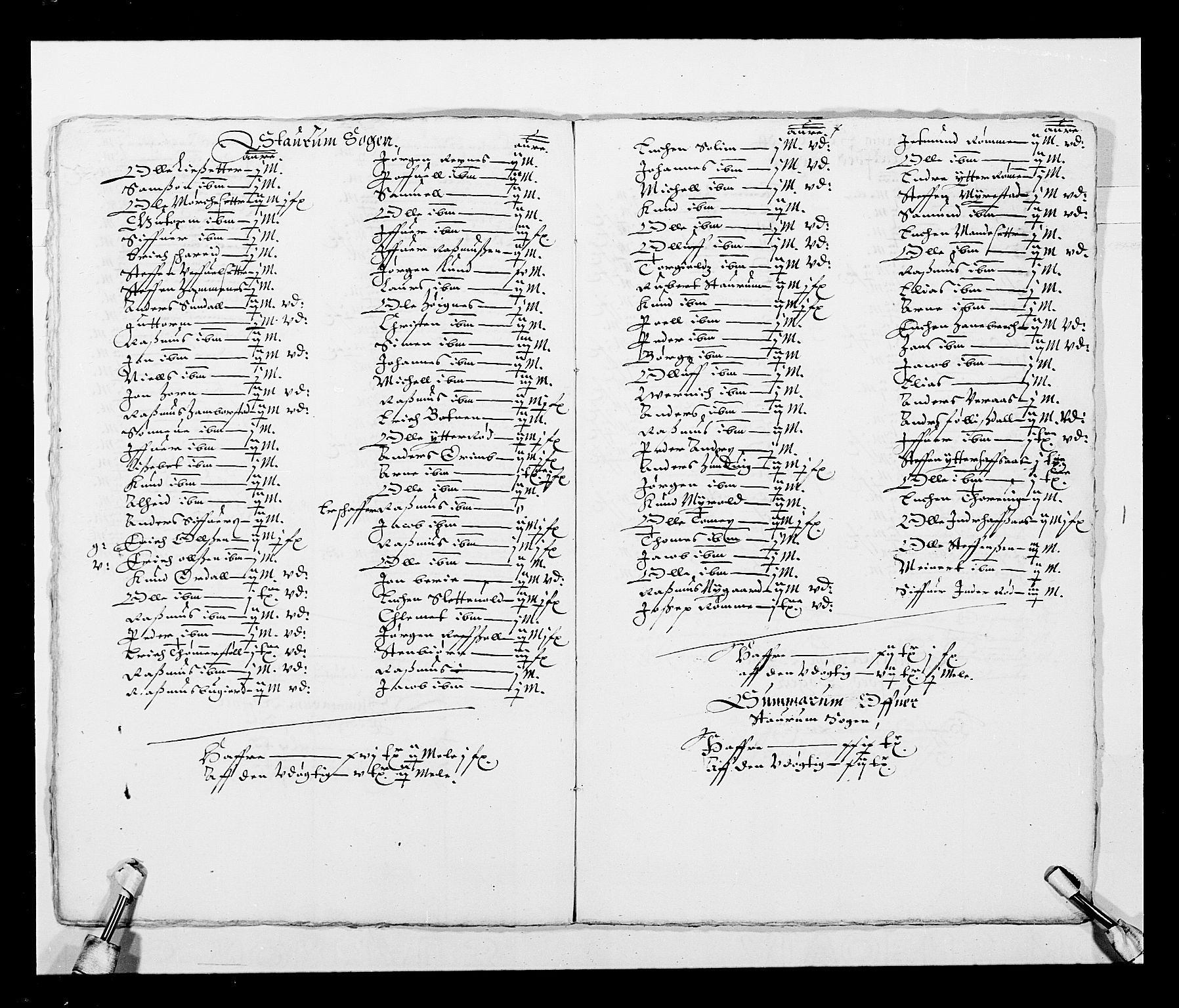 Stattholderembetet 1572-1771, AV/RA-EA-2870/Ek/L0026/0002: Jordebøker 1633-1658: / Tiendelister fra Bergenhus len, 1642-1647, p. 52