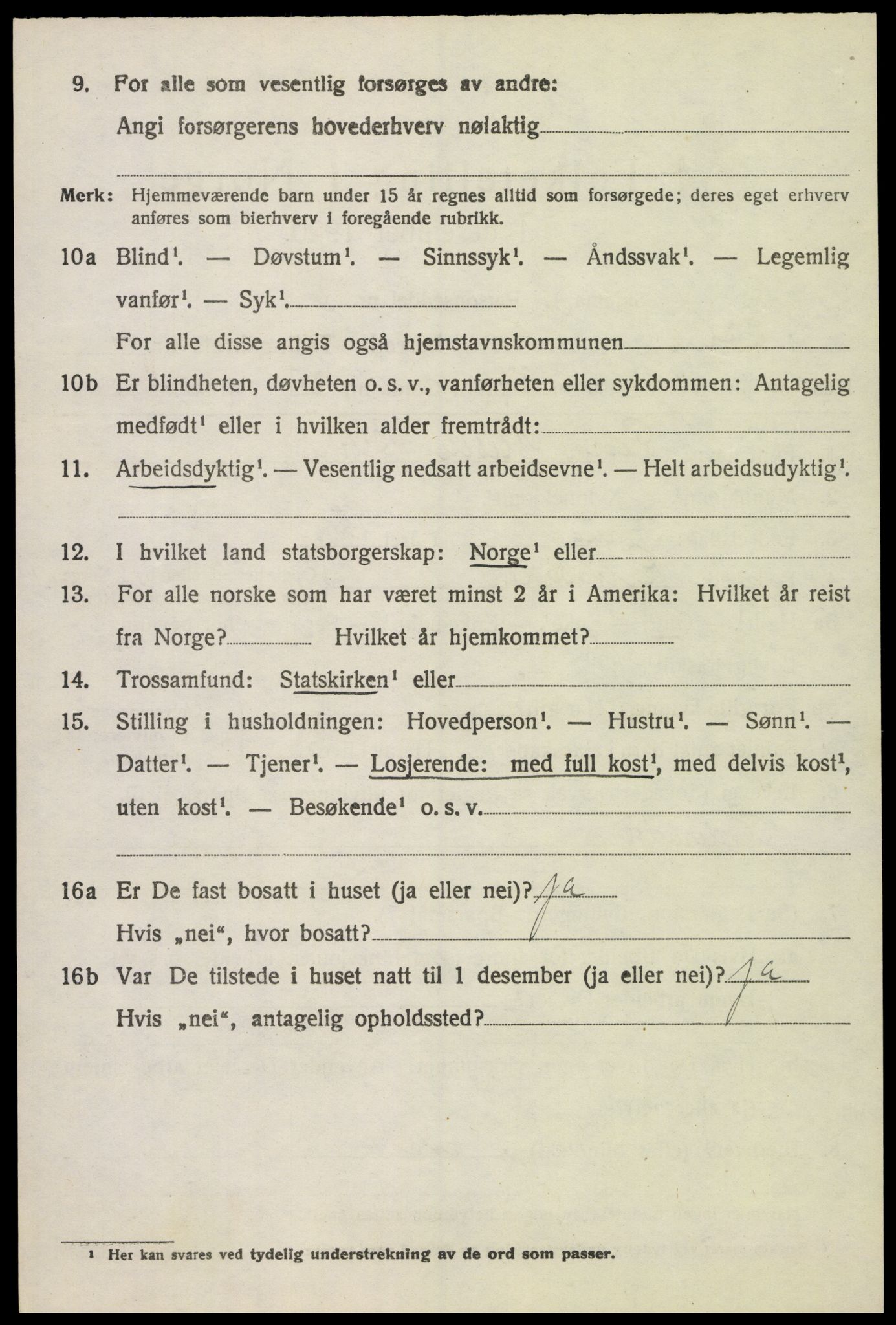 SAH, 1920 census for Løten, 1920, p. 8834