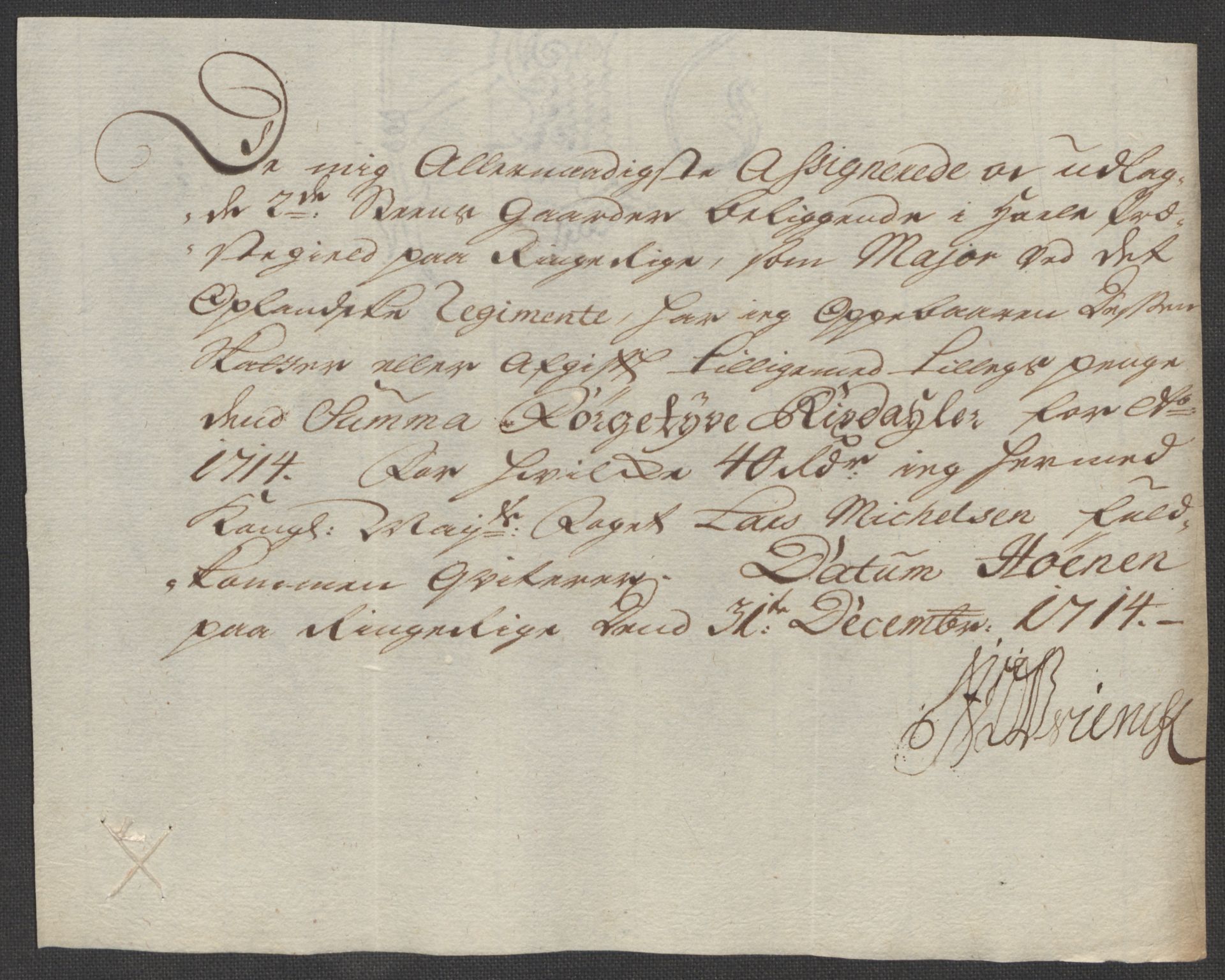 Rentekammeret inntil 1814, Reviderte regnskaper, Fogderegnskap, AV/RA-EA-4092/R23/L1471: Fogderegnskap Ringerike og Hallingdal, 1713-1714, p. 469