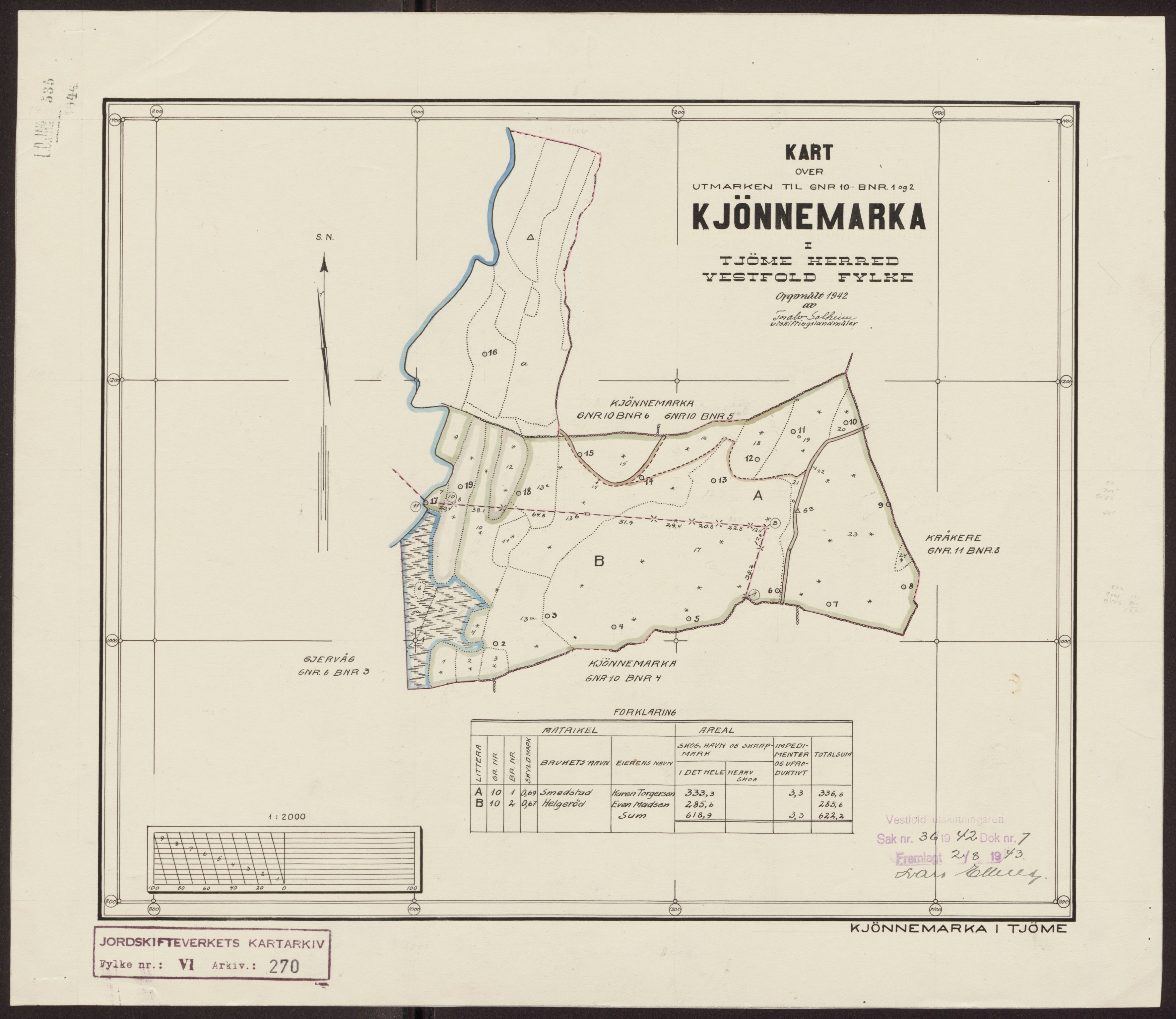 Jordskifteverkets kartarkiv, RA/S-3929/T, 1859-1988, p. 314