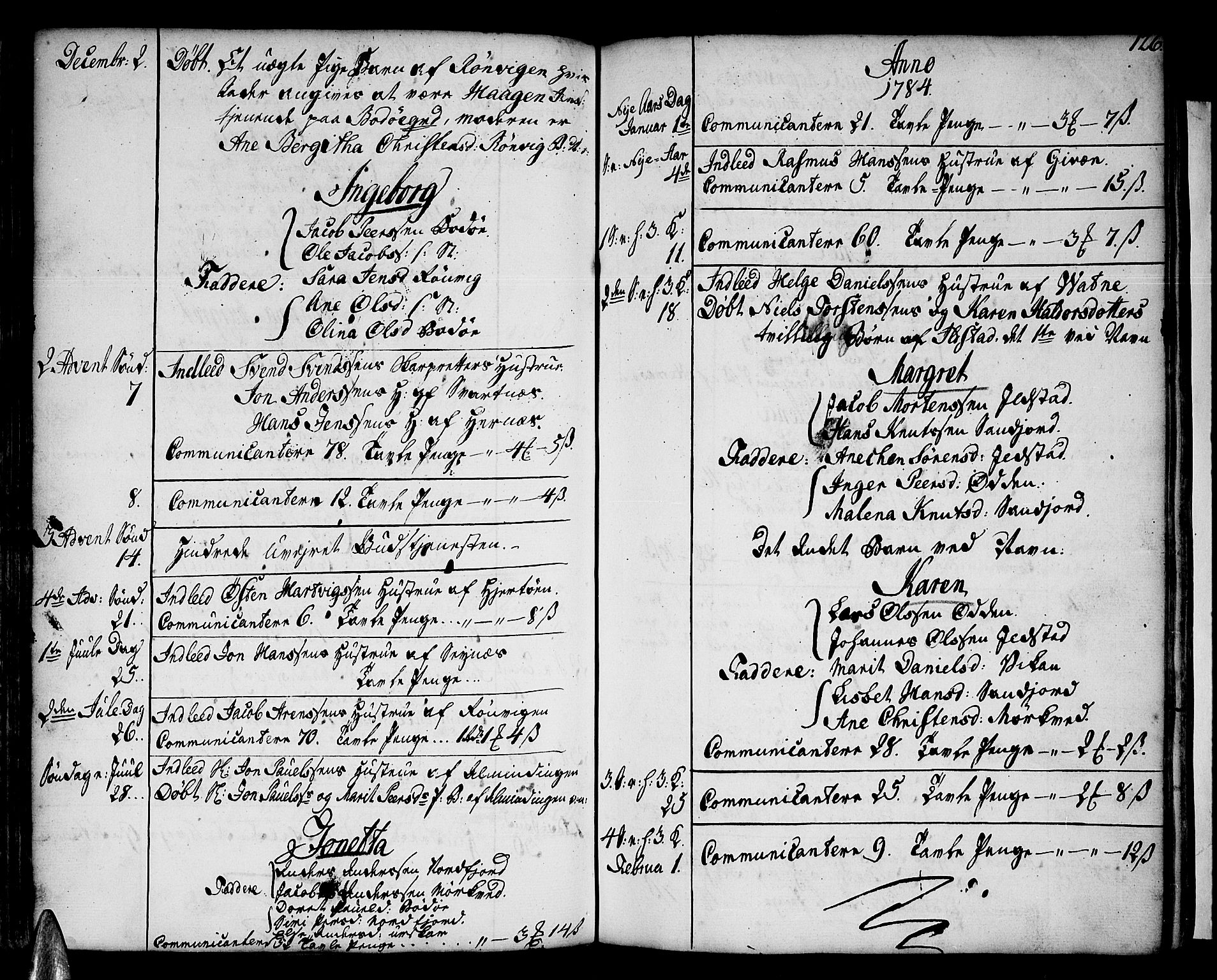 Ministerialprotokoller, klokkerbøker og fødselsregistre - Nordland, AV/SAT-A-1459/801/L0003: Parish register (official) no. 801A03, 1762-1795, p. 126