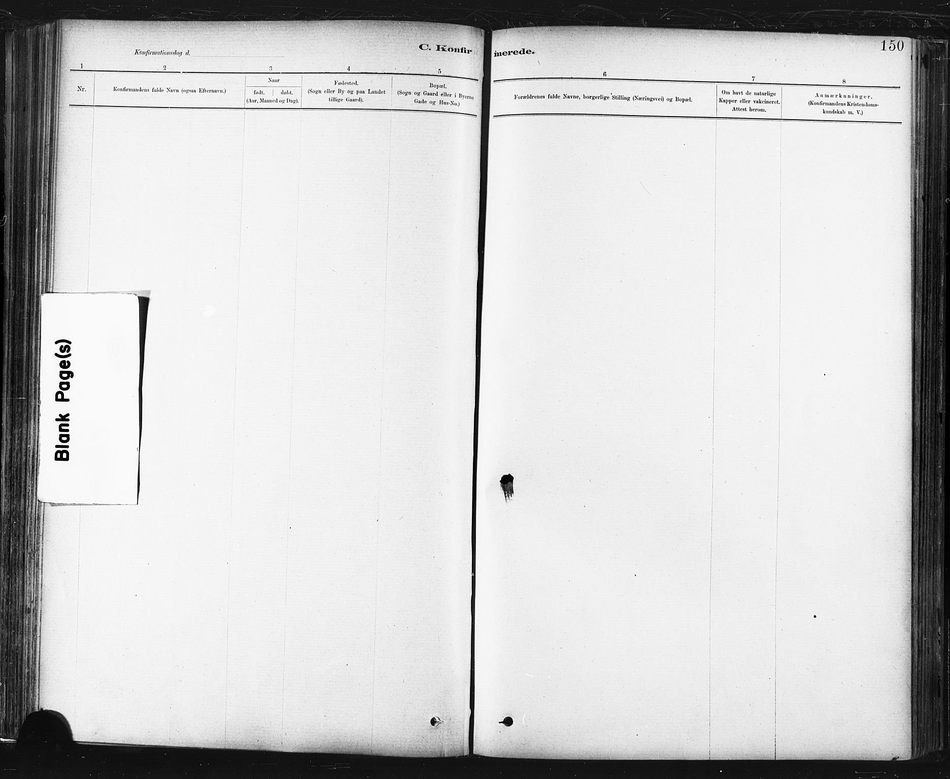 Ministerialprotokoller, klokkerbøker og fødselsregistre - Sør-Trøndelag, SAT/A-1456/672/L0857: Parish register (official) no. 672A09, 1882-1893, p. 150