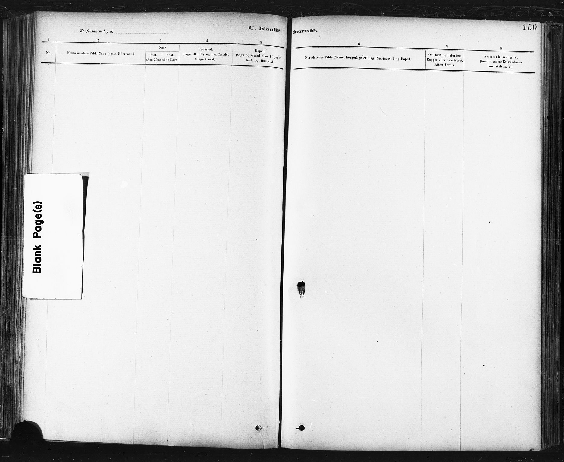 Ministerialprotokoller, klokkerbøker og fødselsregistre - Sør-Trøndelag, AV/SAT-A-1456/672/L0857: Parish register (official) no. 672A09, 1882-1893, p. 150