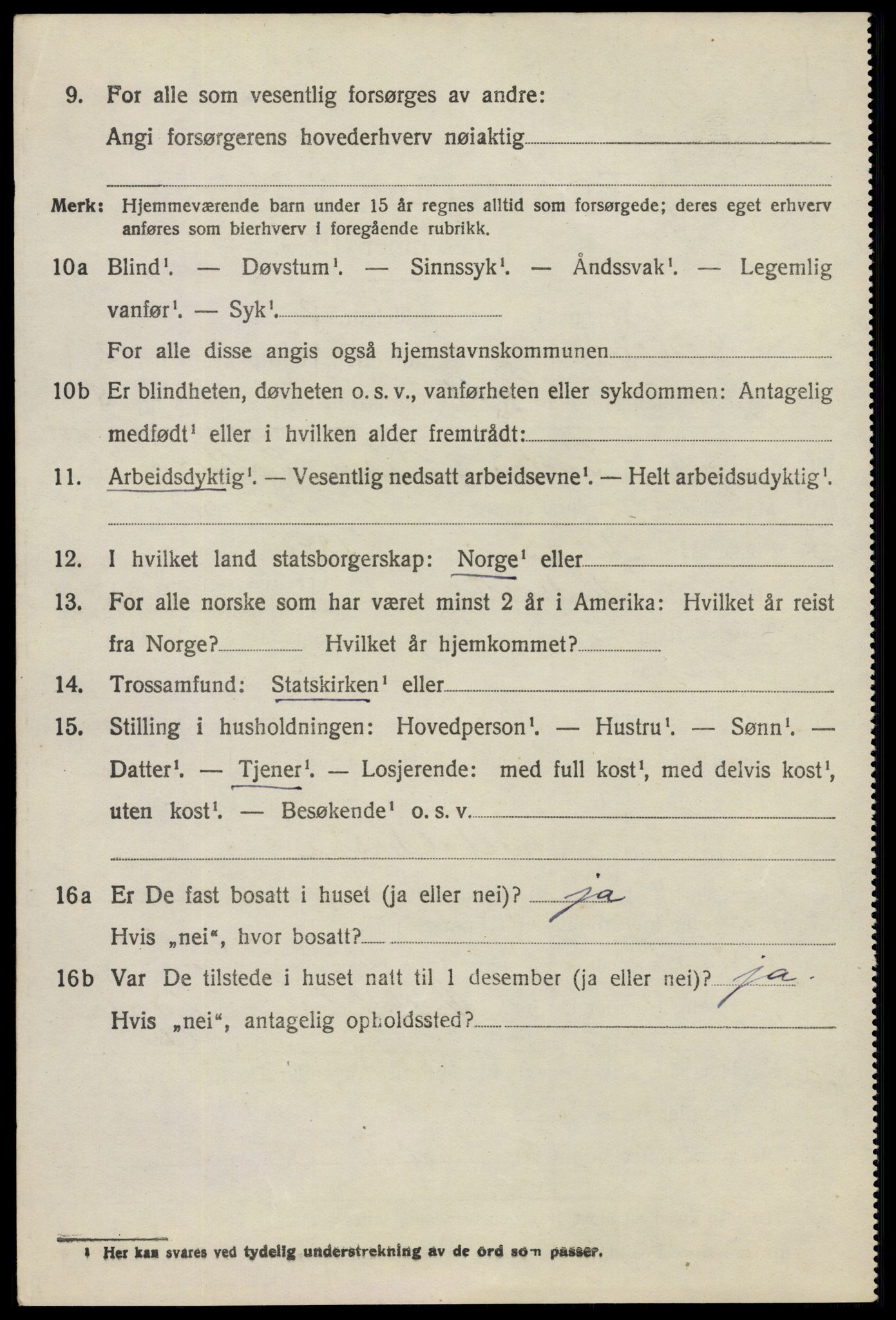 SAO, 1920 census for Eidsberg, 1920, p. 3184