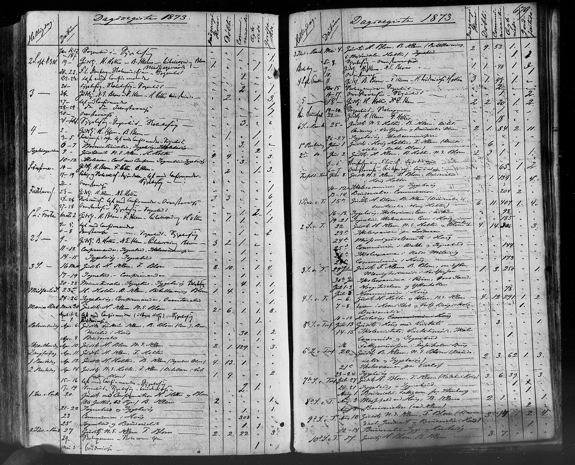 Eiker kirkebøker, SAKO/A-4/F/Fa/L0017: Parish register (official) no. I 17, 1869-1877, p. 679