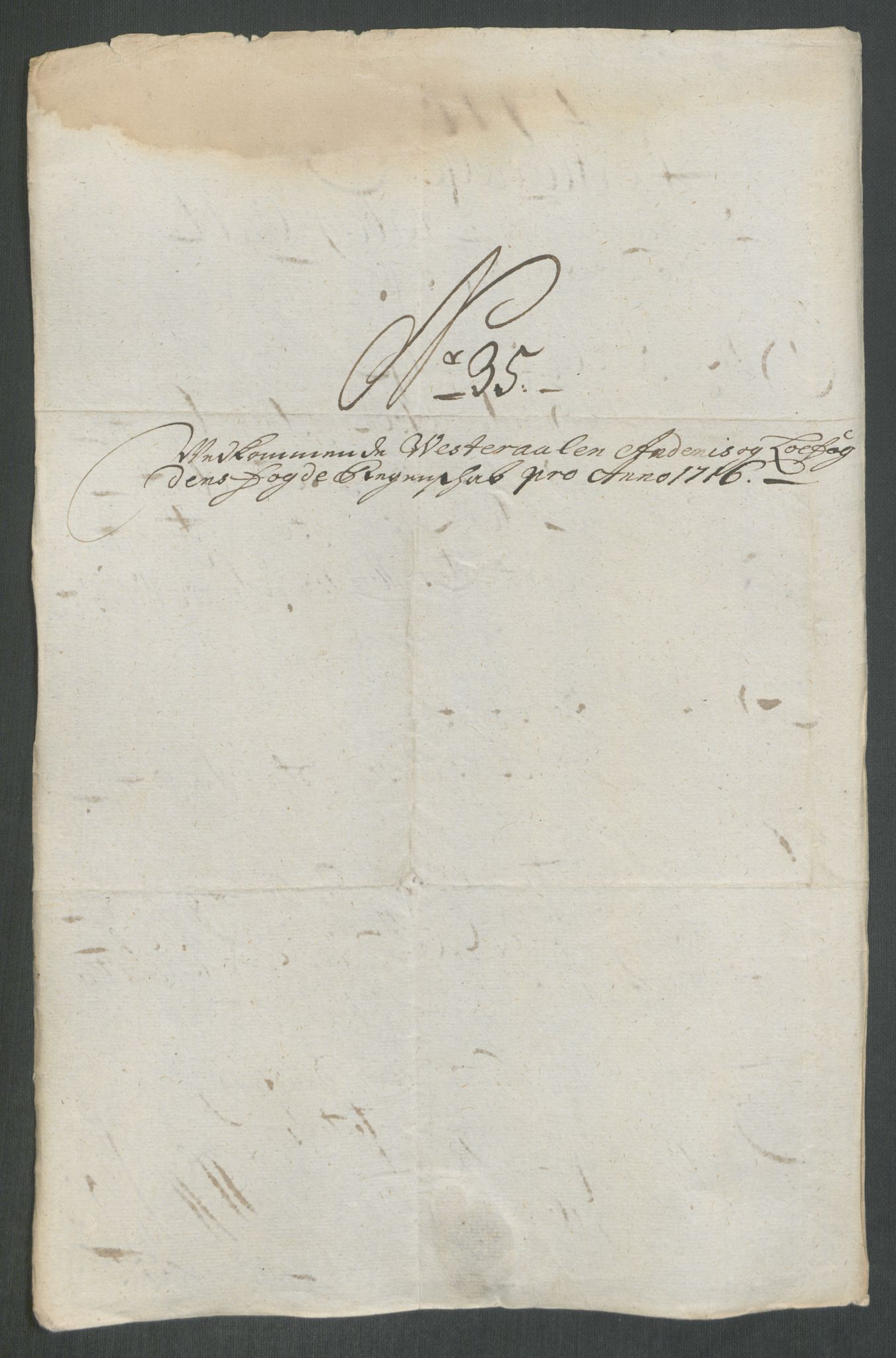 Rentekammeret inntil 1814, Reviderte regnskaper, Fogderegnskap, AV/RA-EA-4092/R67/L4682: Fogderegnskap Vesterålen, Andenes og Lofoten, 1716, p. 224