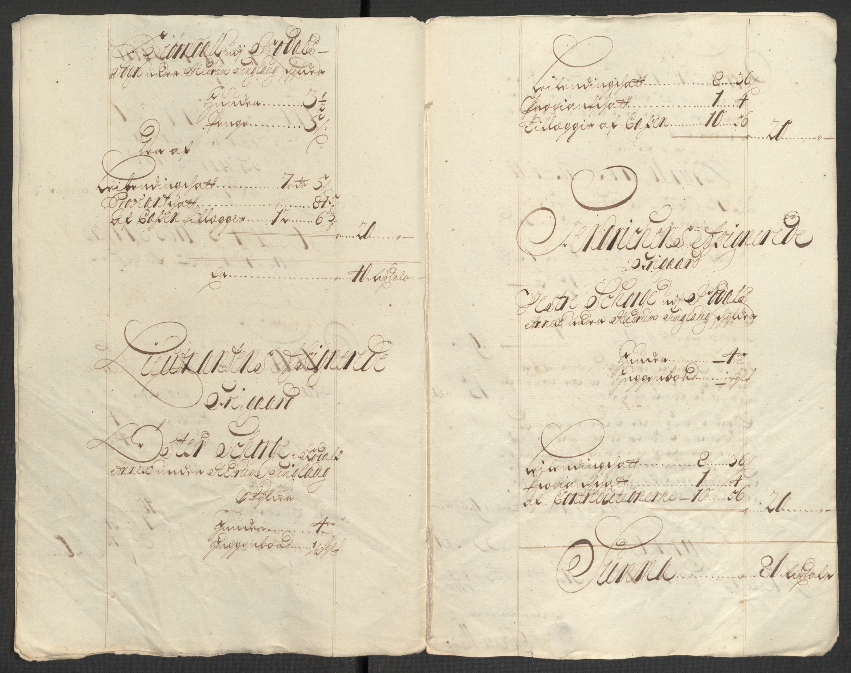 Rentekammeret inntil 1814, Reviderte regnskaper, Fogderegnskap, RA/EA-4092/R33/L1976: Fogderegnskap Larvik grevskap, 1698-1701, p. 277