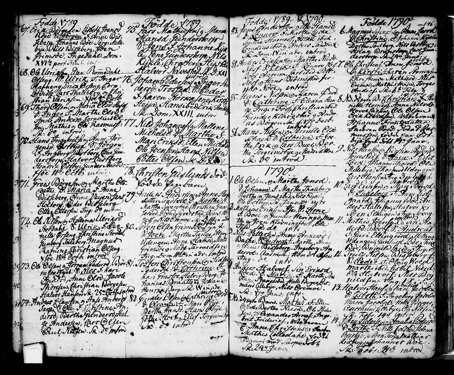 Skjeberg prestekontor Kirkebøker, SAO/A-10923/F/Fa/L0002: Parish register (official) no. I 2, 1726-1791, p. 146