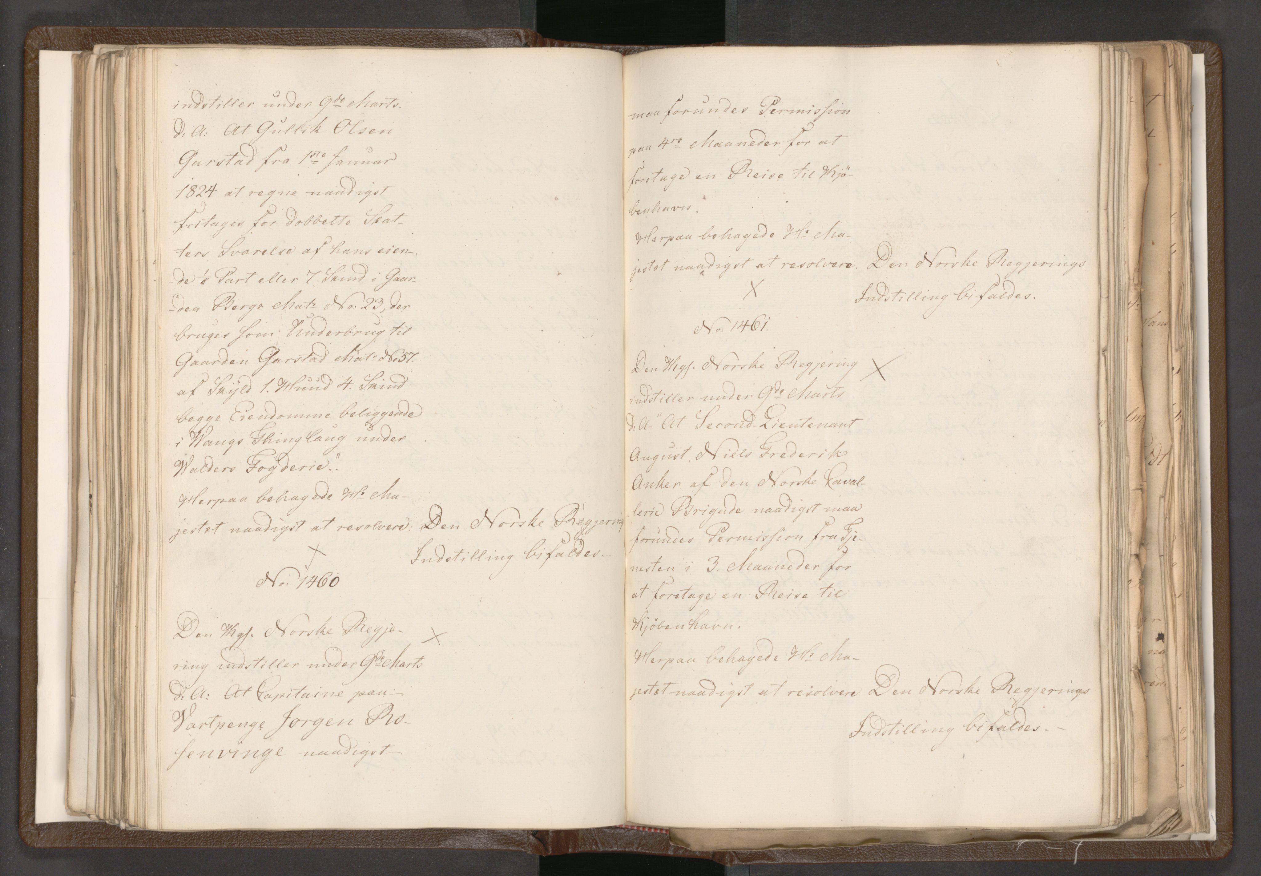 Statsrådssekretariatet, AV/RA-S-1001/A/Ab/L0018: Kgl. res. nr. 1112-1753, 1. halvår, 1824