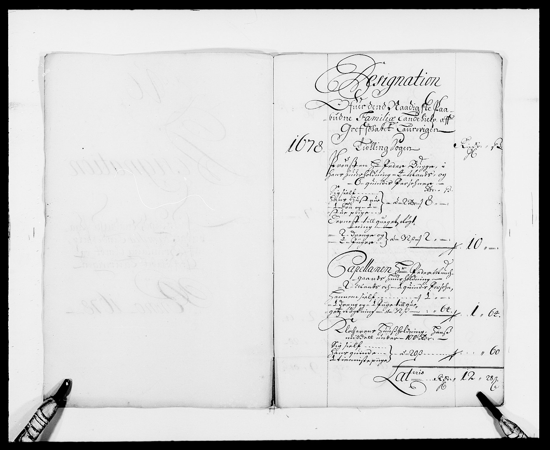Rentekammeret inntil 1814, Reviderte regnskaper, Fogderegnskap, RA/EA-4092/R33/L1968: Fogderegnskap Larvik grevskap, 1675-1687, p. 223