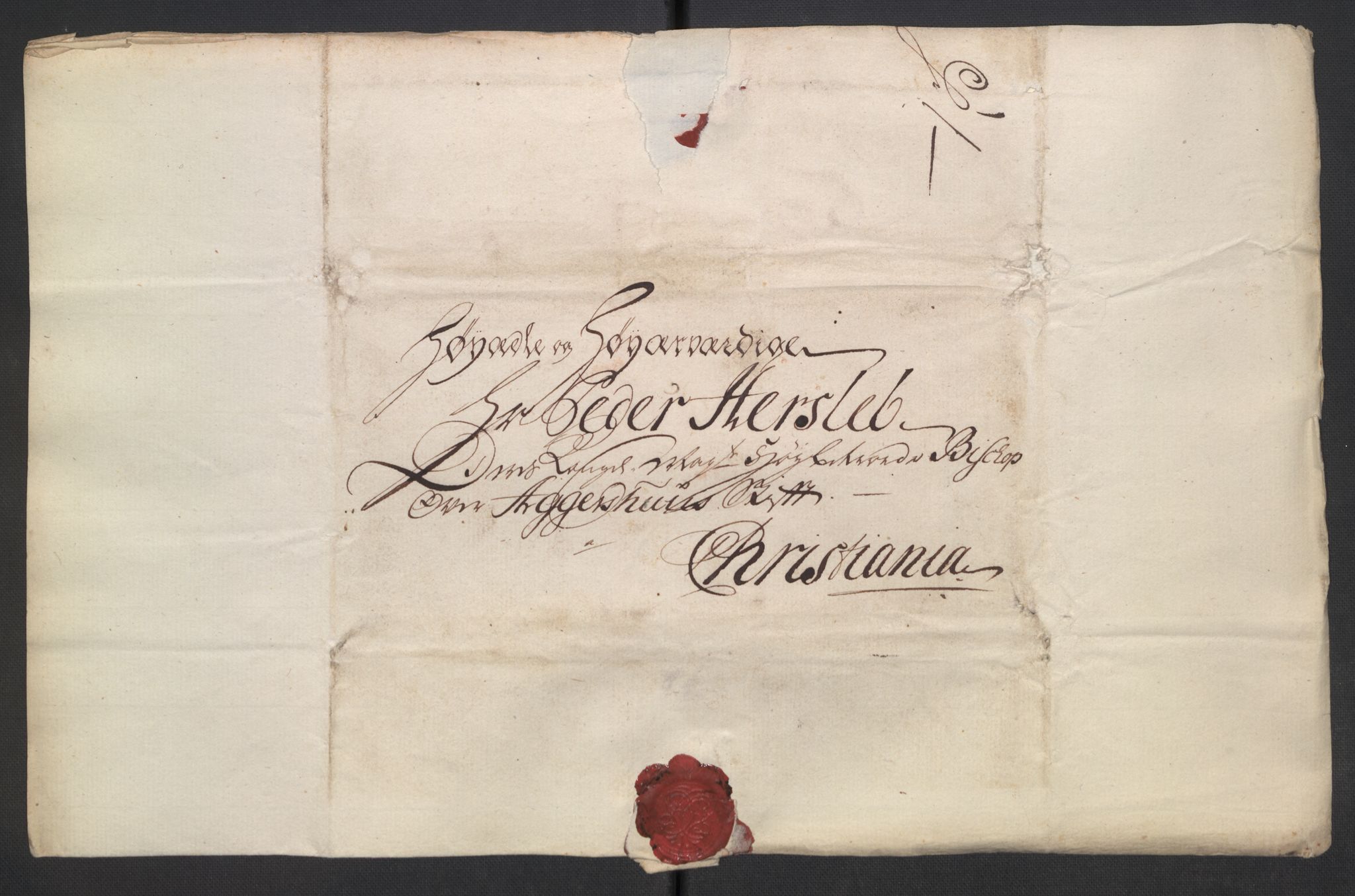 Oslo stiftsdireksjon, AV/SAO-A-11085/K/Kb/L0003/0004: Oslo Hospital / Auksjoner over Hospitalets eiendommer: Korrespondanse, 1735-1736, p. 158