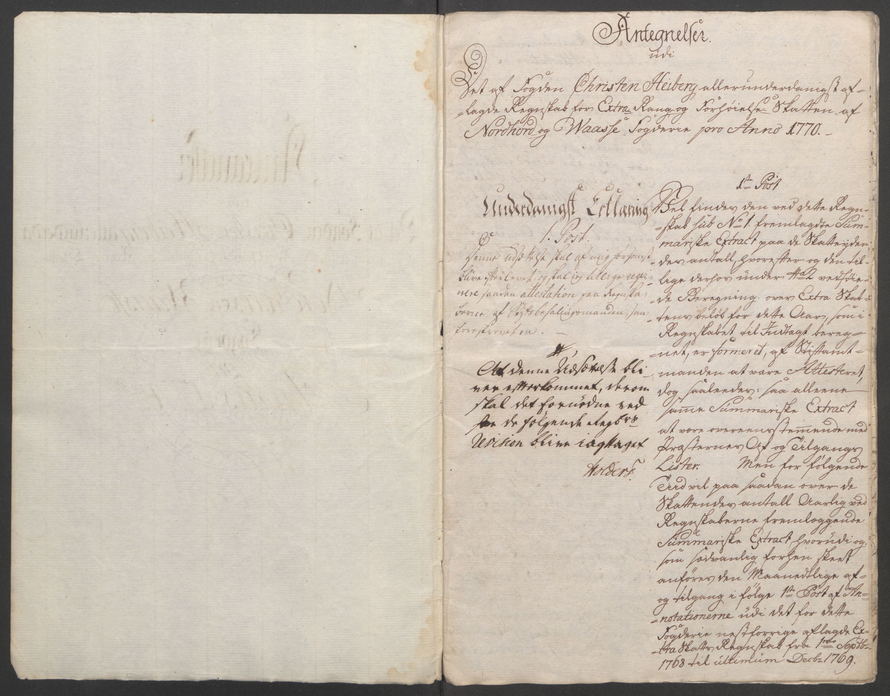 Rentekammeret inntil 1814, Reviderte regnskaper, Fogderegnskap, RA/EA-4092/R51/L3303: Ekstraskatten Nordhordland og Voss, 1762-1772, p. 633