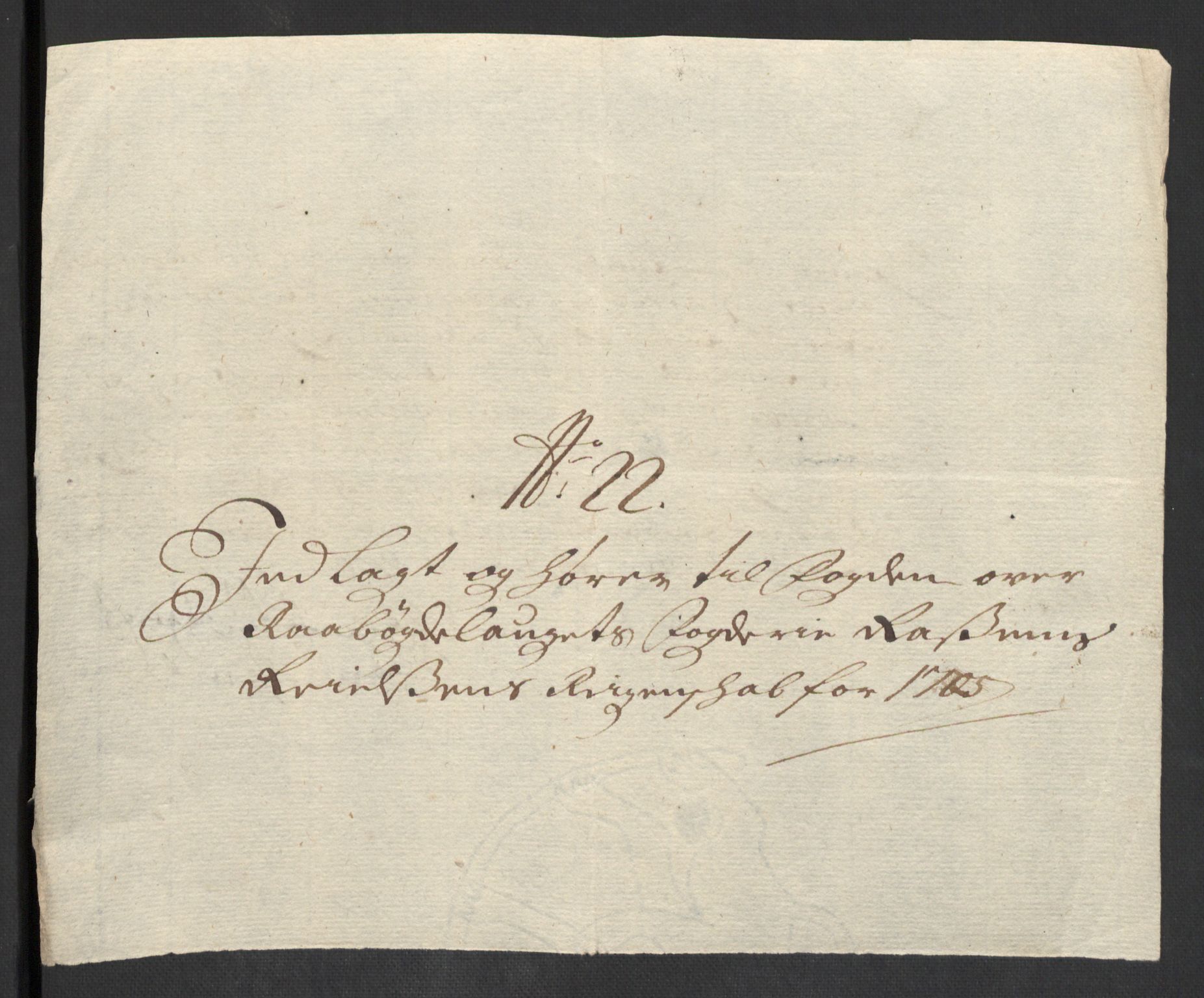 Rentekammeret inntil 1814, Reviderte regnskaper, Fogderegnskap, RA/EA-4092/R40/L2447: Fogderegnskap Råbyggelag, 1703-1705, p. 451