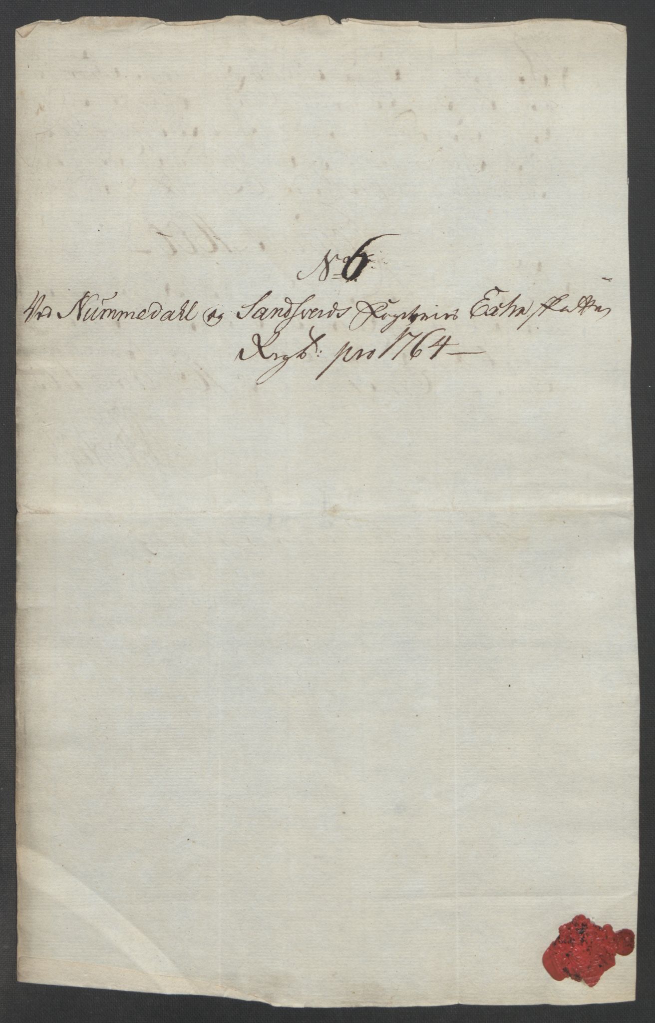 Rentekammeret inntil 1814, Reviderte regnskaper, Fogderegnskap, RA/EA-4092/R24/L1672: Ekstraskatten Numedal og Sandsvær, 1762-1767, p. 255