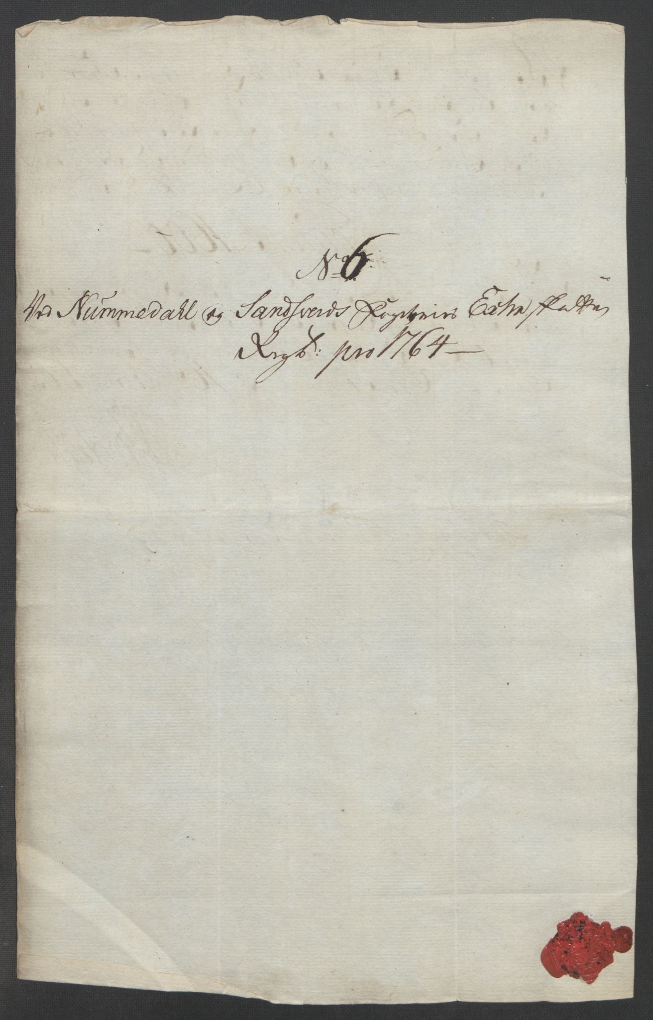 Rentekammeret inntil 1814, Reviderte regnskaper, Fogderegnskap, AV/RA-EA-4092/R24/L1672: Ekstraskatten Numedal og Sandsvær, 1762-1767, p. 255