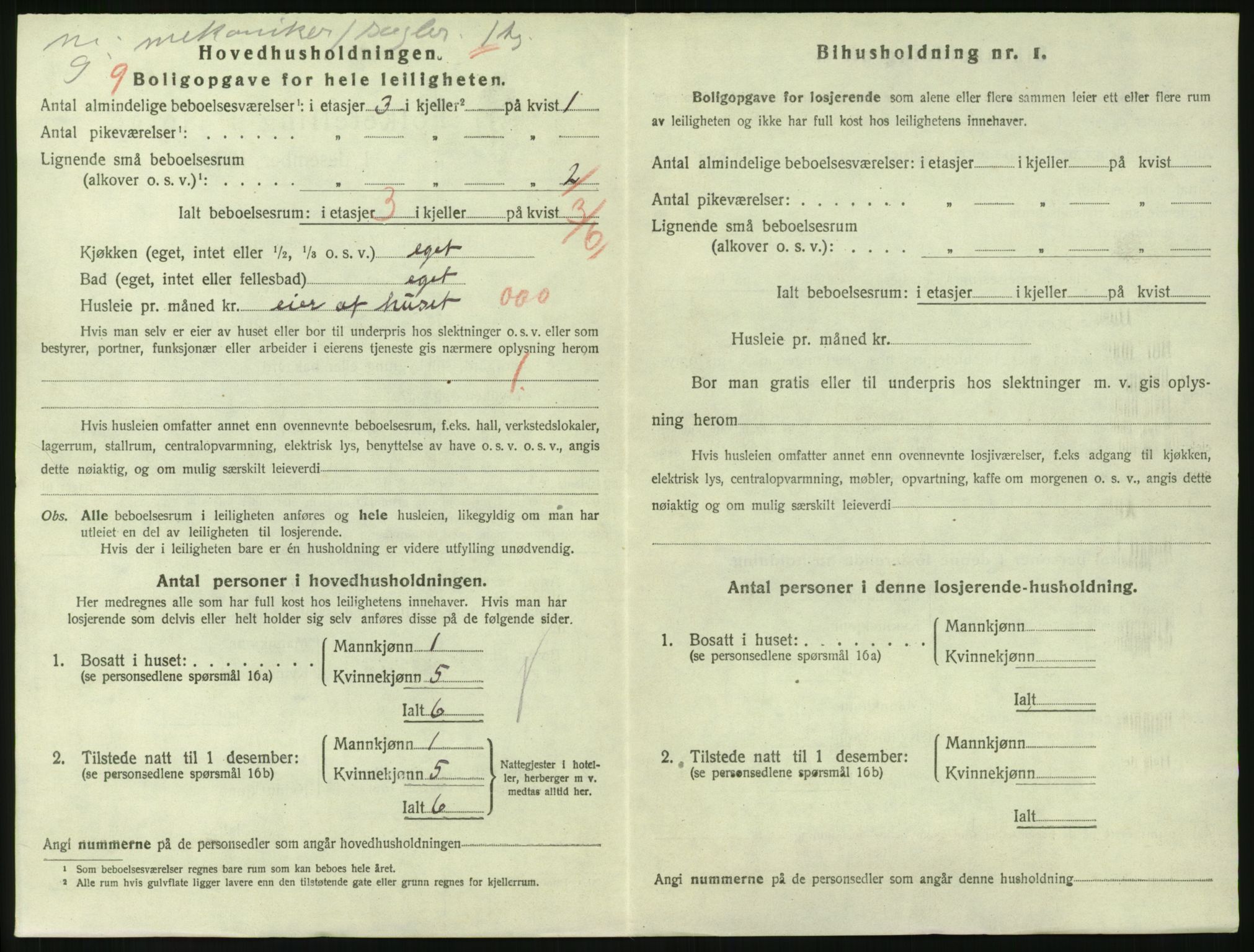 SAKO, 1920 census for Larvik, 1920, p. 3403