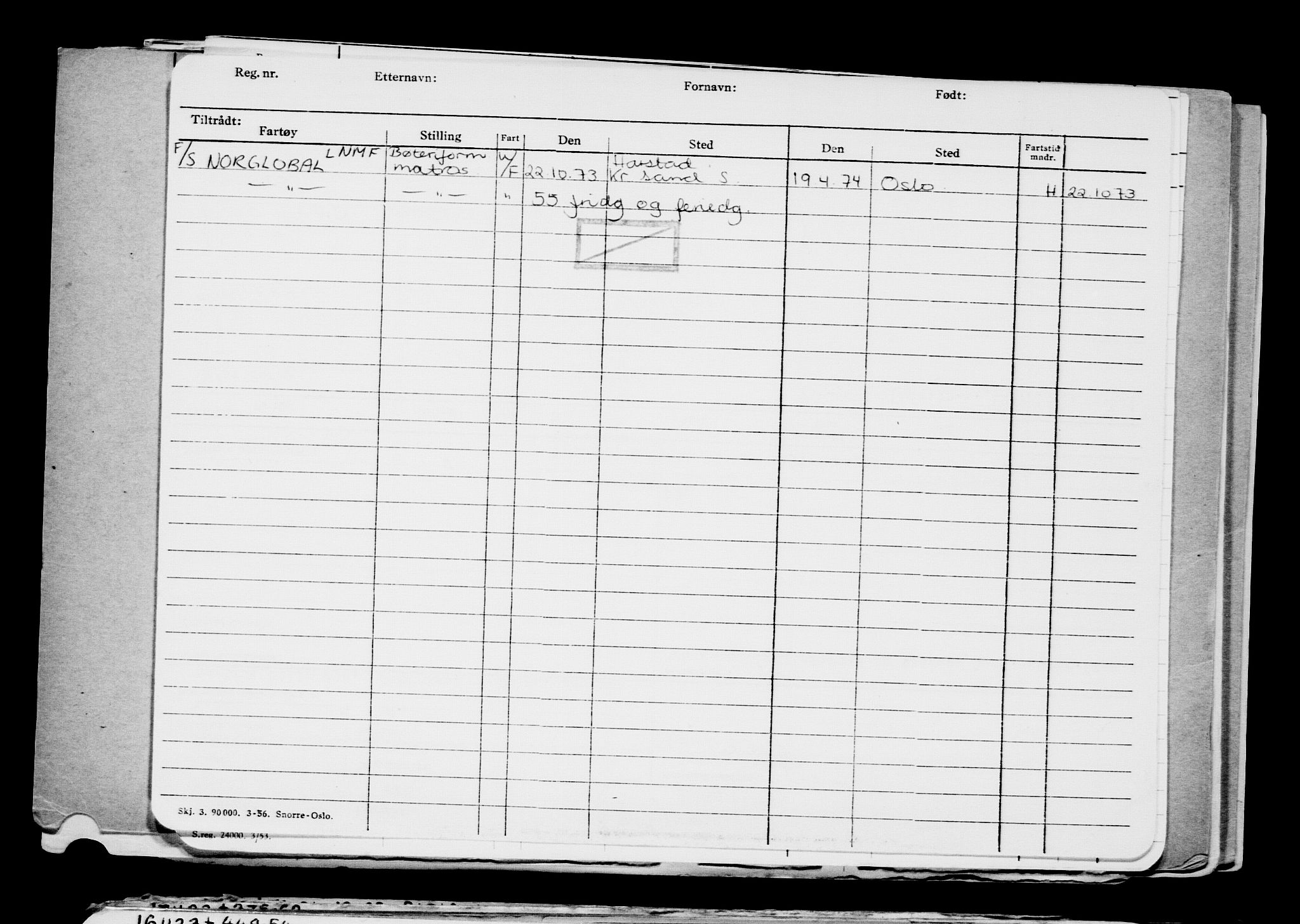 Direktoratet for sjømenn, AV/RA-S-3545/G/Gb/L0225: Hovedkort, 1923, p. 21