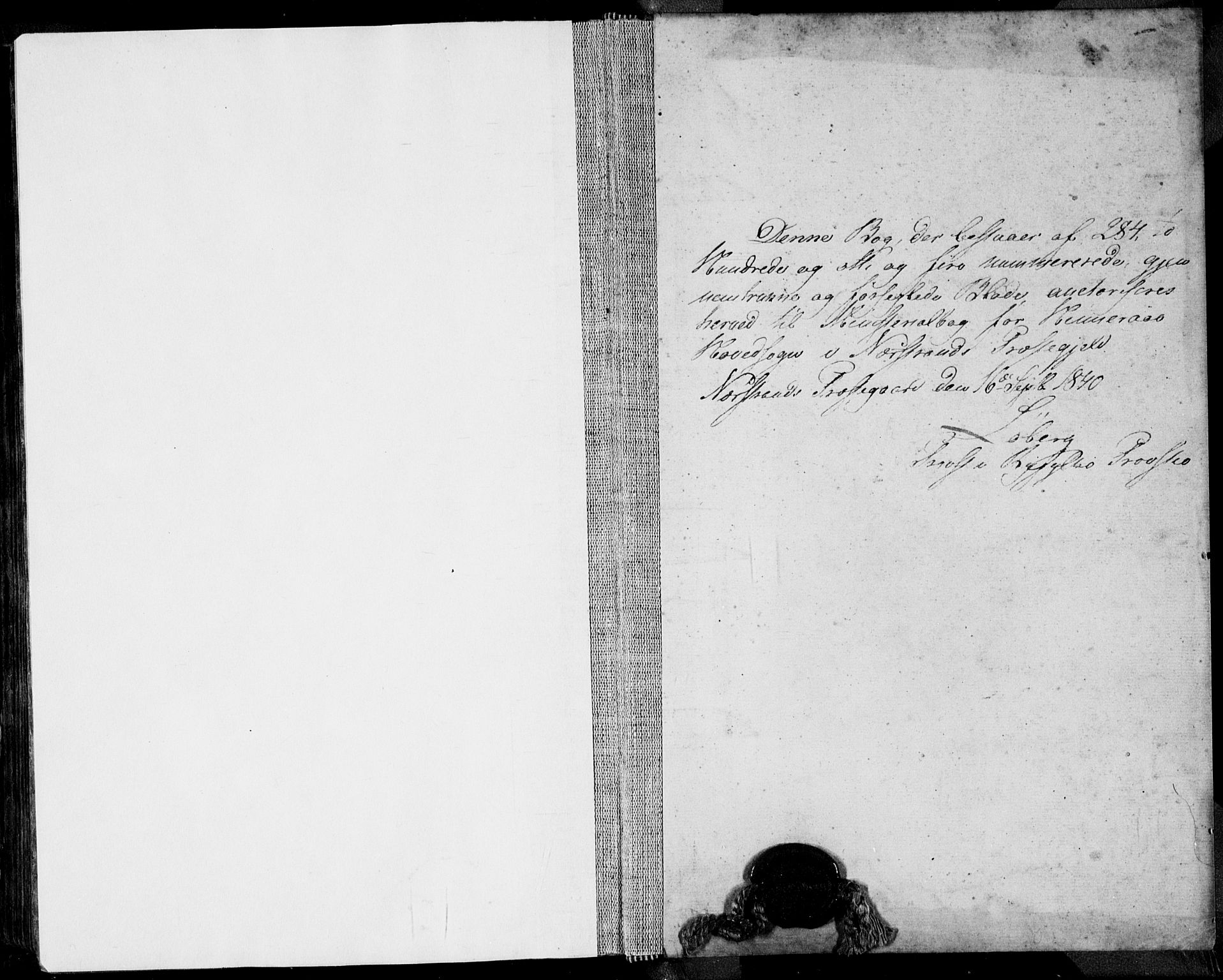 Nedstrand sokneprestkontor, SAST/A-101841/01/IV: Parish register (official) no. A 8, 1839-1860