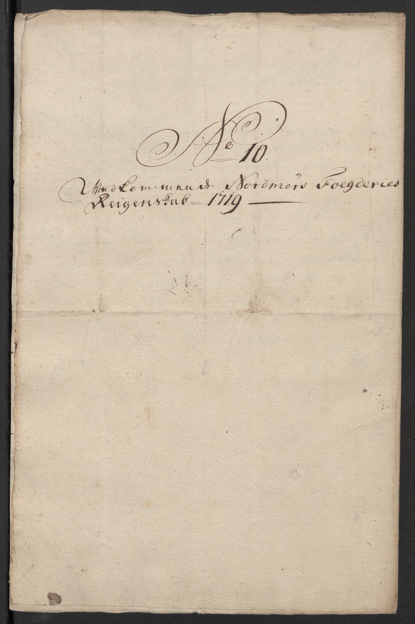 Rentekammeret inntil 1814, Reviderte regnskaper, Fogderegnskap, AV/RA-EA-4092/R56/L3752: Fogderegnskap Nordmøre, 1719, p. 131