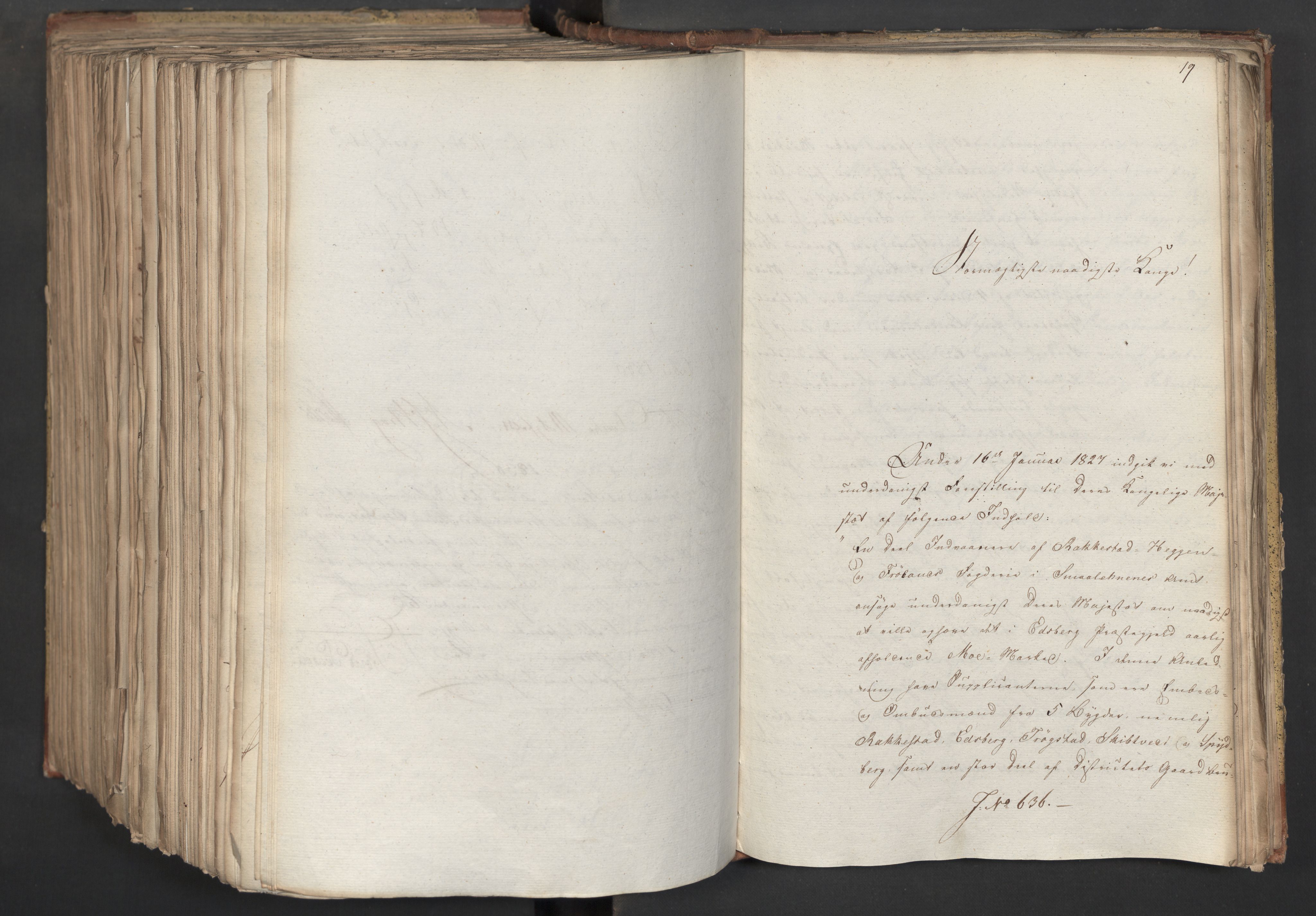 Statsrådsavdelingen i Stockholm, AV/RA-S-1003/D/Da/L0067: Regjeringsinnstillinger nr. 450-659, 1830, p. 651