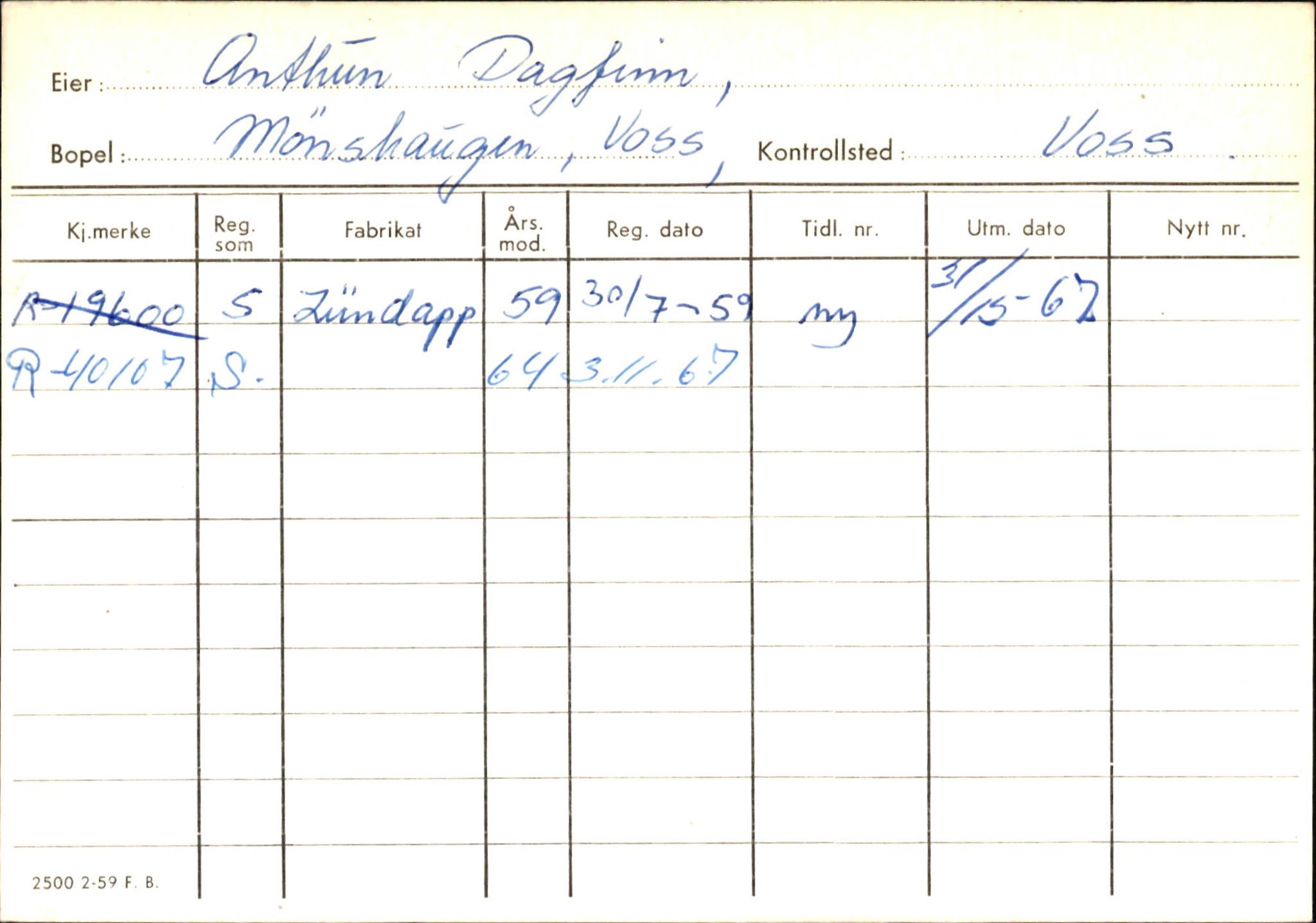 Statens vegvesen, Hordaland vegkontor, AV/SAB-A-5201/2/Ha/L0002: R-eierkort A, 1920-1971, p. 578