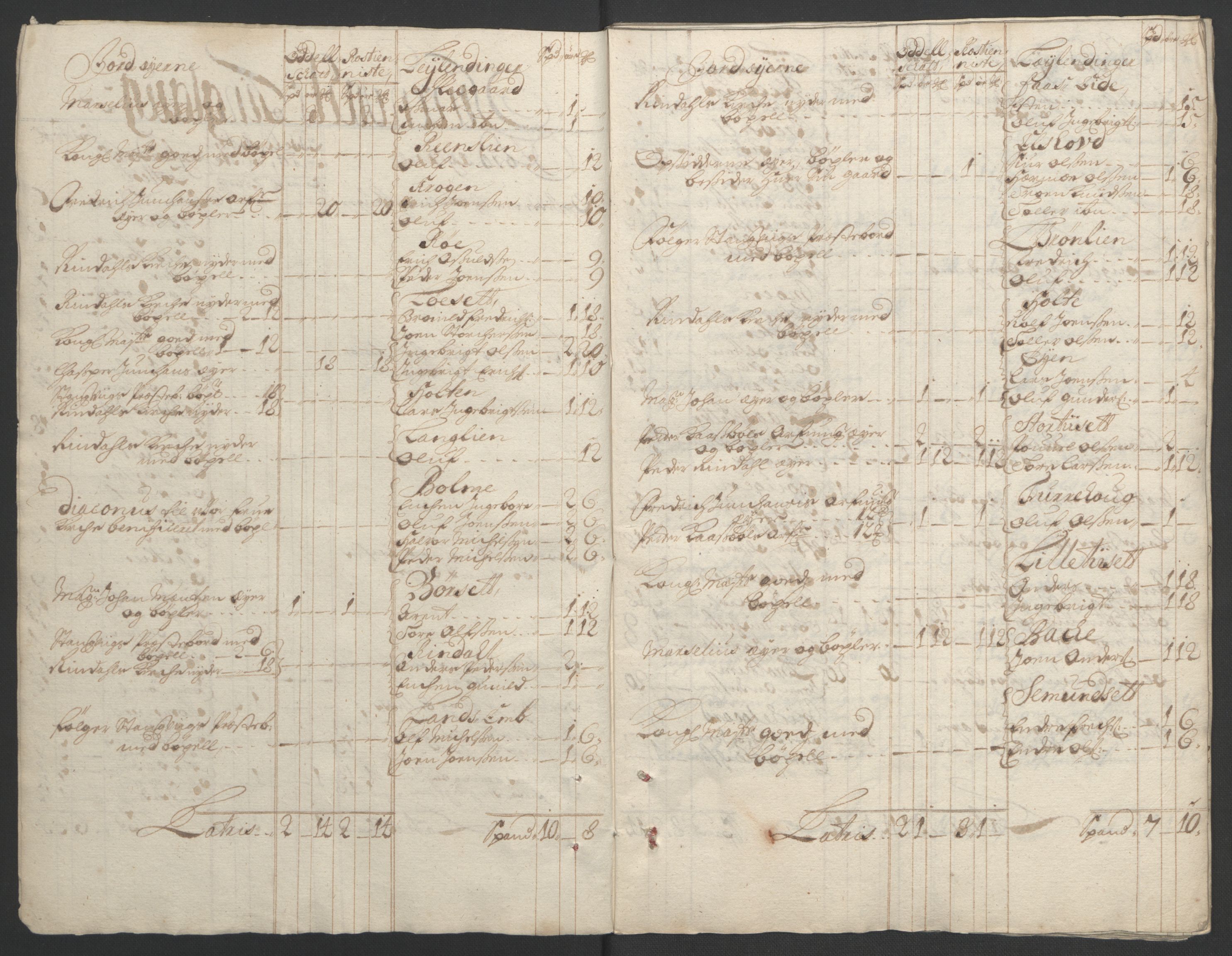 Rentekammeret inntil 1814, Reviderte regnskaper, Fogderegnskap, RA/EA-4092/R56/L3736: Fogderegnskap Nordmøre, 1694-1696, p. 193