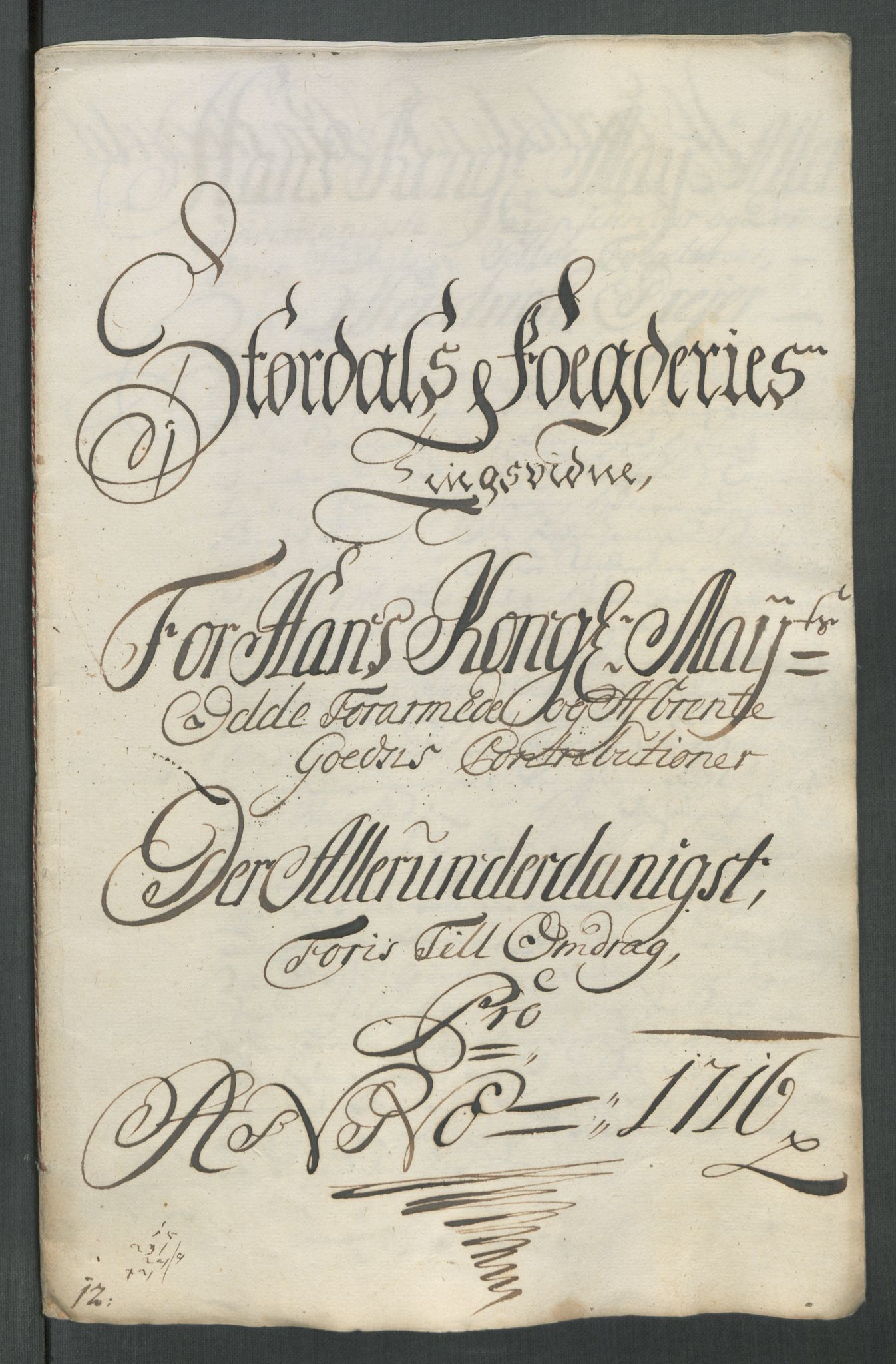 Rentekammeret inntil 1814, Reviderte regnskaper, Fogderegnskap, RA/EA-4092/R62/L4206: Fogderegnskap Stjørdal og Verdal, 1716, p. 299