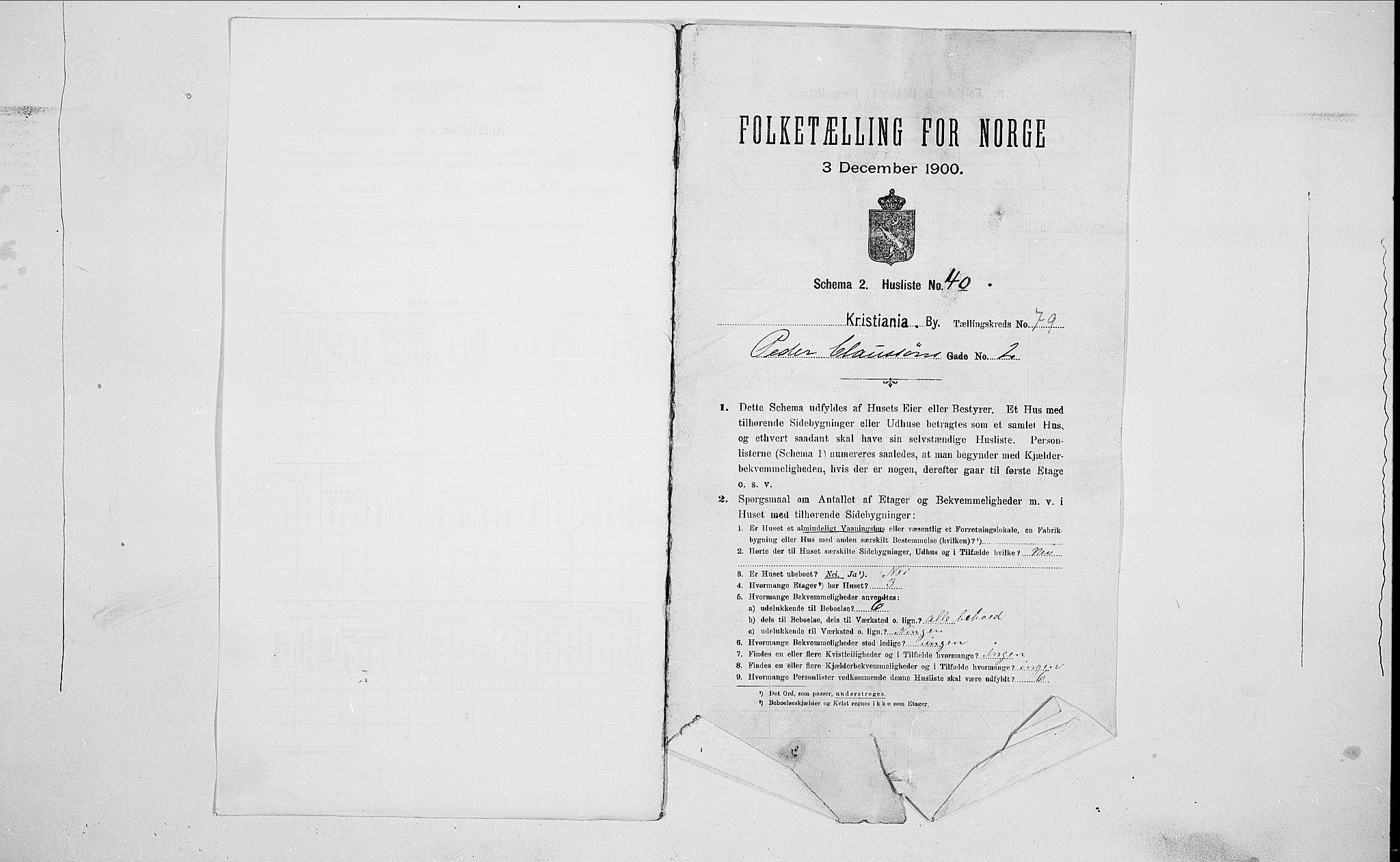 SAO, 1900 census for Kristiania, 1900, p. 71037