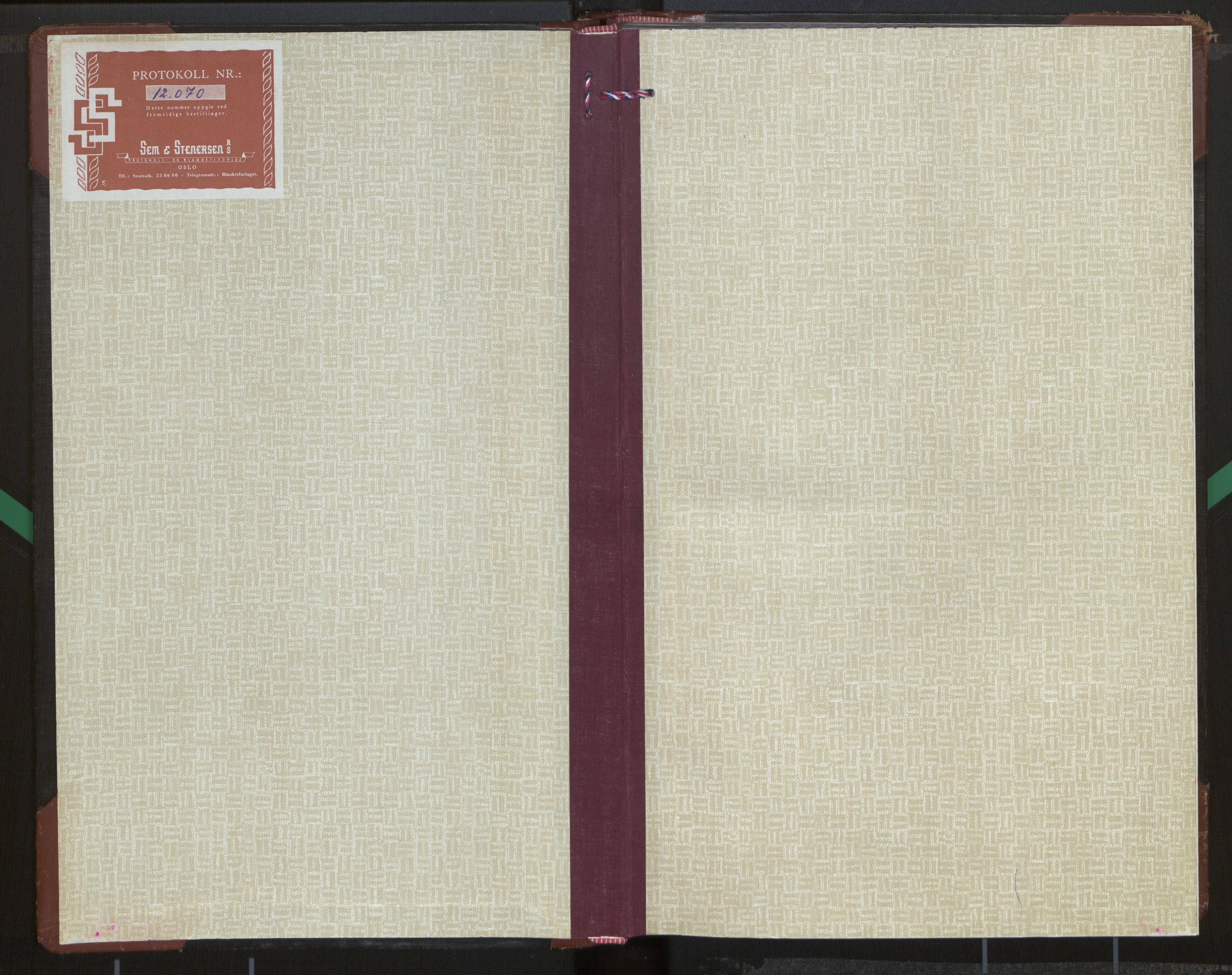 Kinn sokneprestembete, SAB/A-80801/H/Hac/L0004: Diary records no. 4, 1961-1970