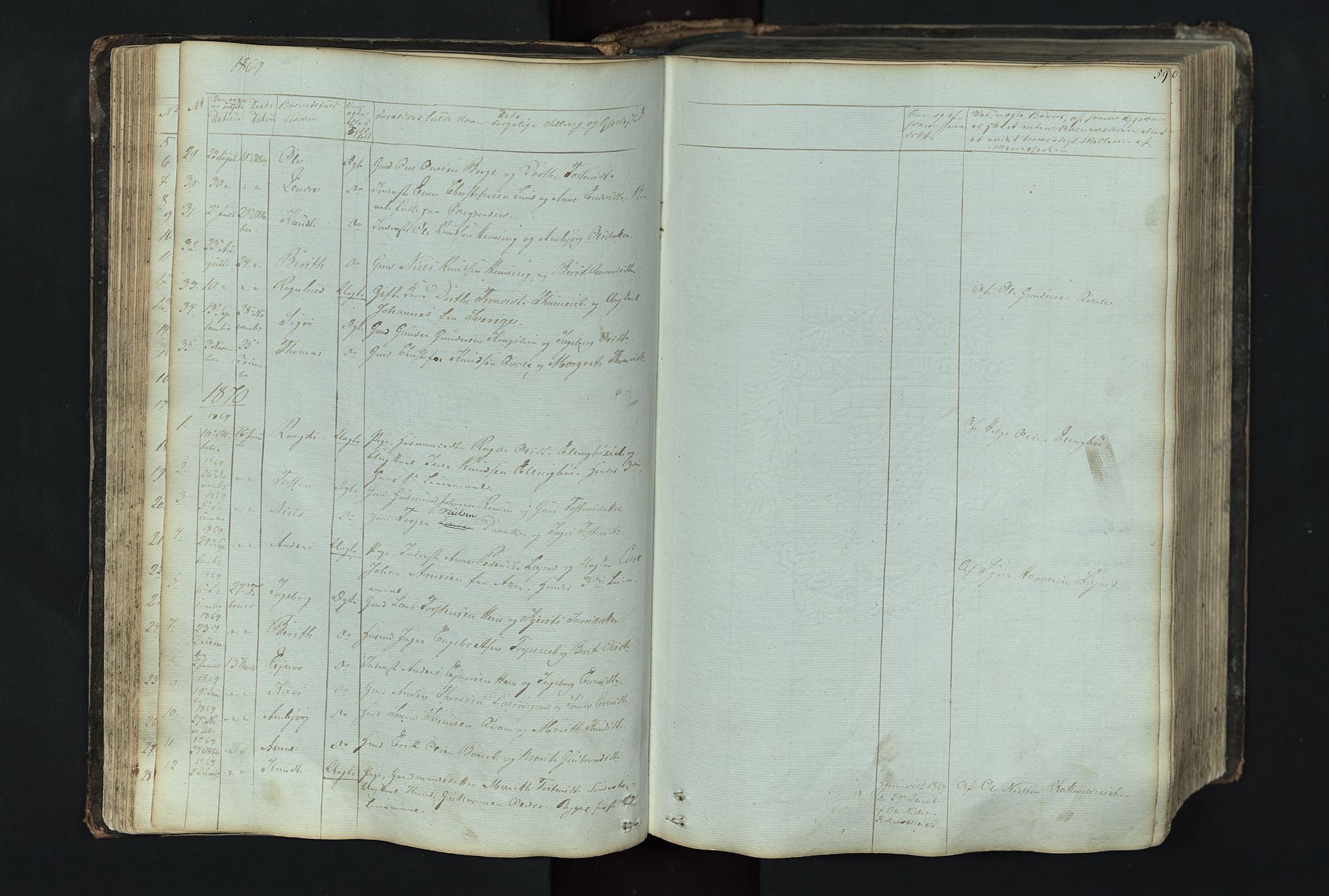 Vang prestekontor, Valdres, SAH/PREST-140/H/Hb/L0004: Parish register (copy) no. 4, 1835-1892, p. 59