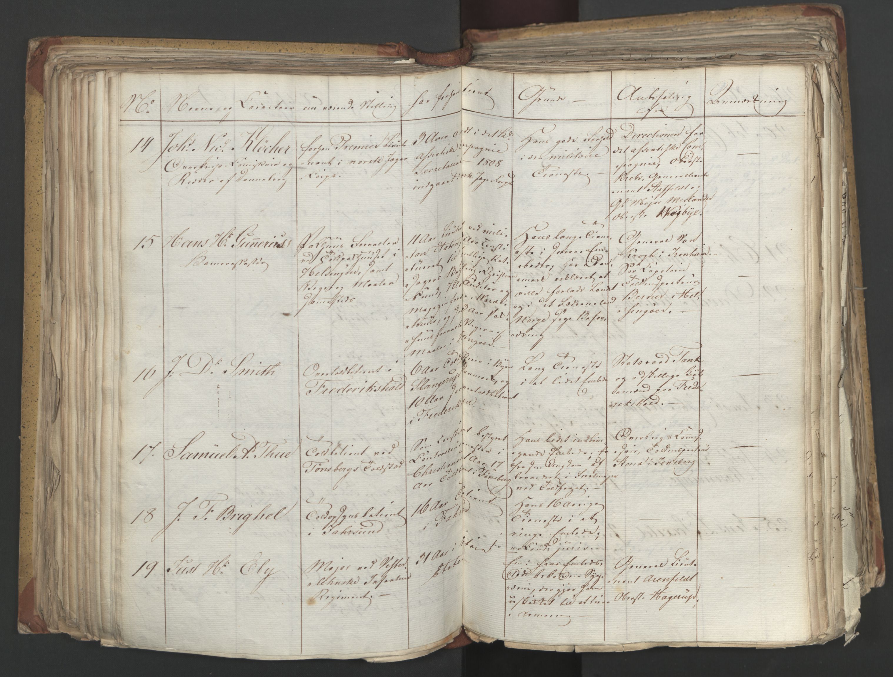 Statsrådsavdelingen i Stockholm, AV/RA-S-1003/D/Da/L0002: Regjeringsinnstillinger nr. 263-518, 1815, p. 228