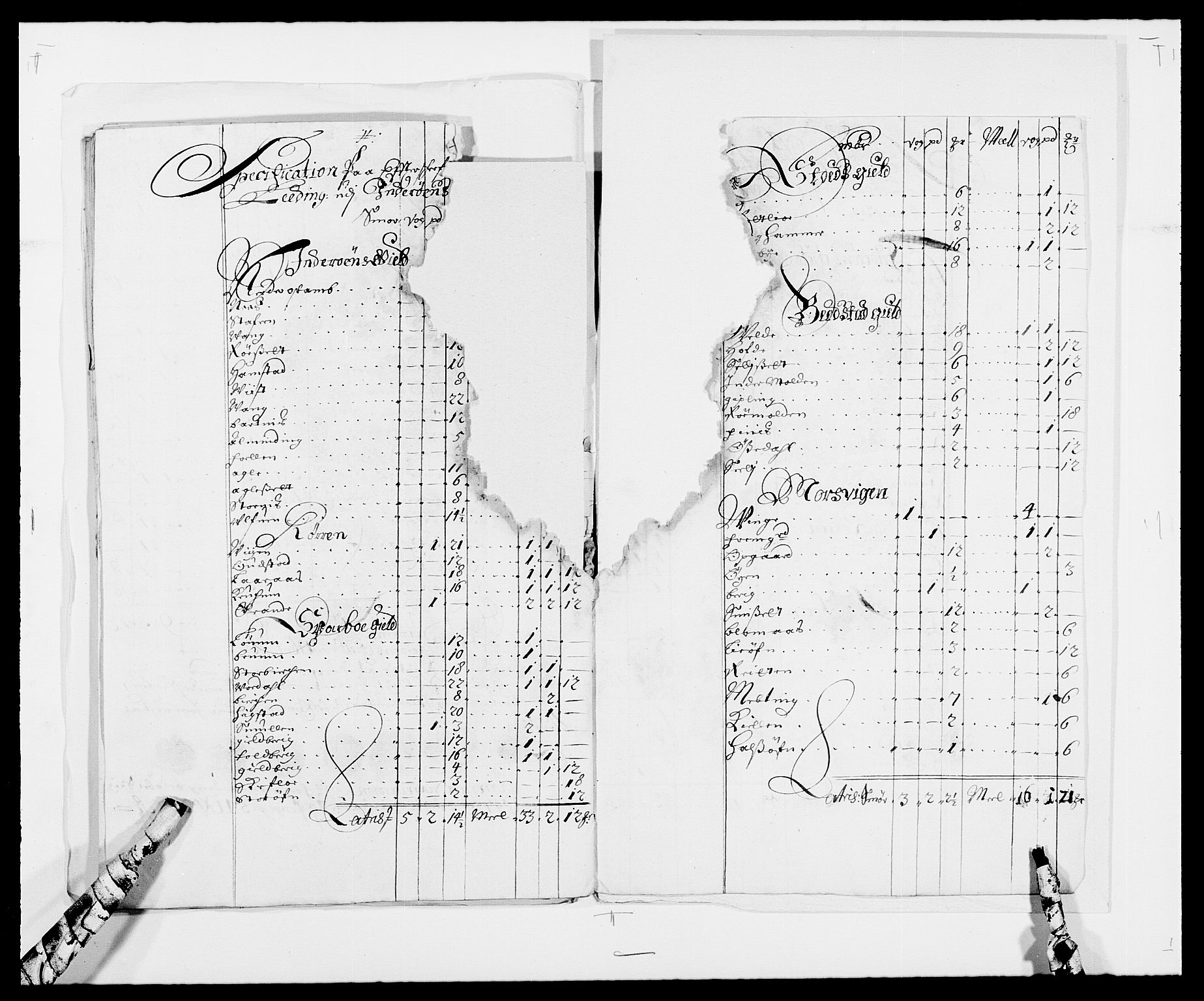 Rentekammeret inntil 1814, Reviderte regnskaper, Fogderegnskap, AV/RA-EA-4092/R63/L4306: Fogderegnskap Inderøy, 1687-1689, p. 162