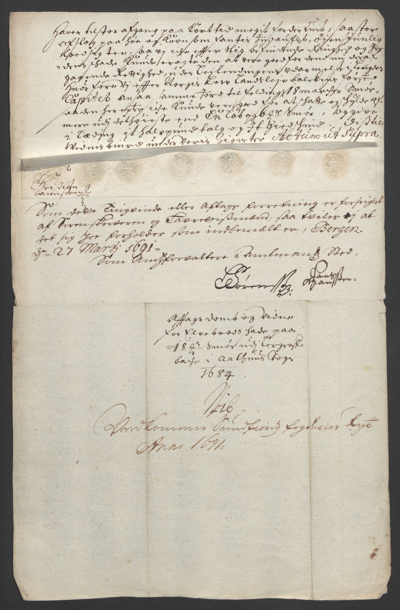 Rentekammeret inntil 1814, Reviderte regnskaper, Fogderegnskap, AV/RA-EA-4092/R53/L3420: Fogderegnskap Sunn- og Nordfjord, 1691-1692, p. 130