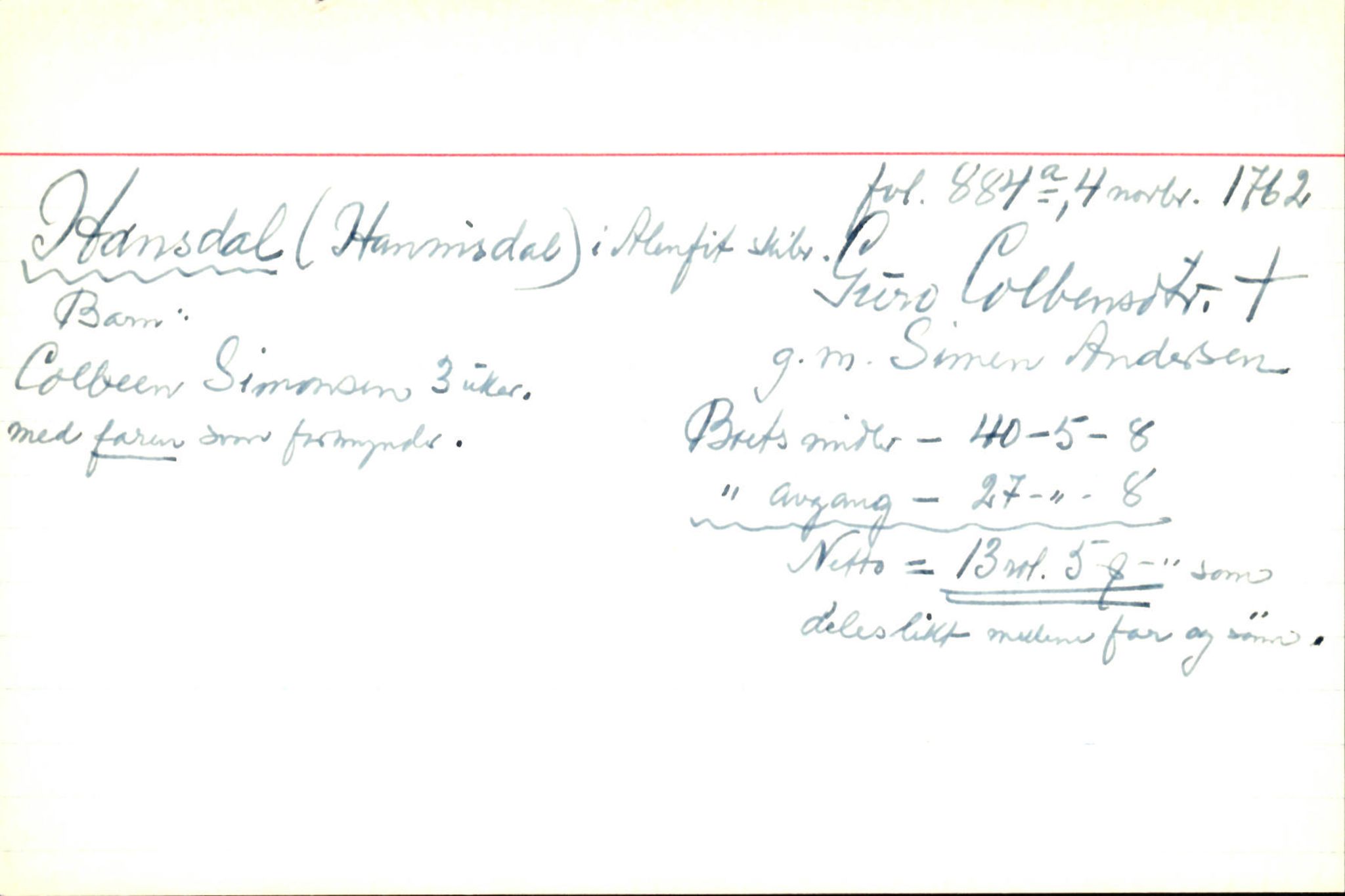 Skiftekort ved Statsarkivet i Bergen, SAB/SKIFTEKORT/001/L0002: Skifteprotokoll nr. 4, 1757-1763, p. 33