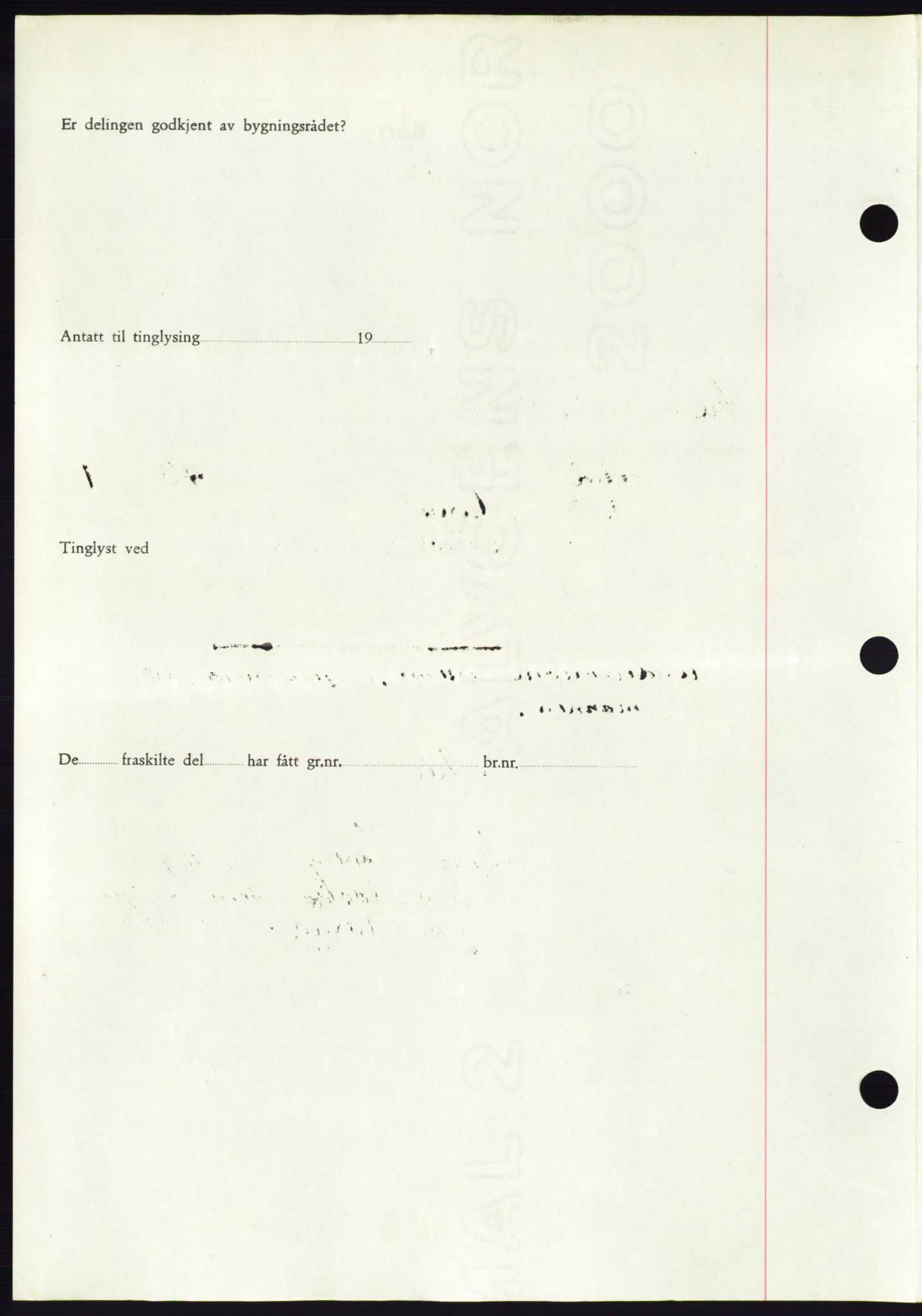 Søre Sunnmøre sorenskriveri, AV/SAT-A-4122/1/2/2C/L0083: Mortgage book no. 9A, 1948-1949, Diary no: : 8/1949